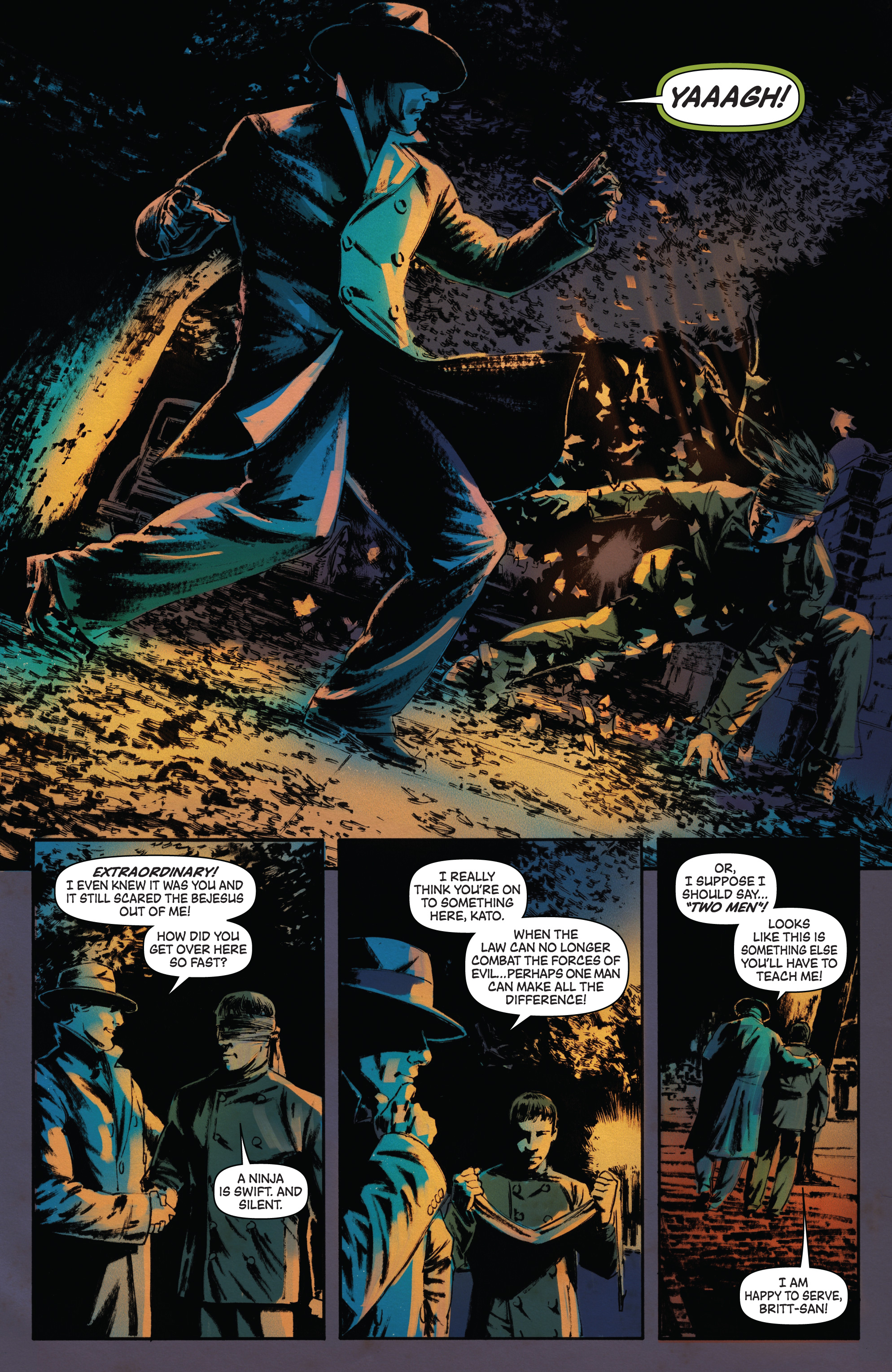 Read online Green Hornet: Year One comic -  Issue #6 - 4