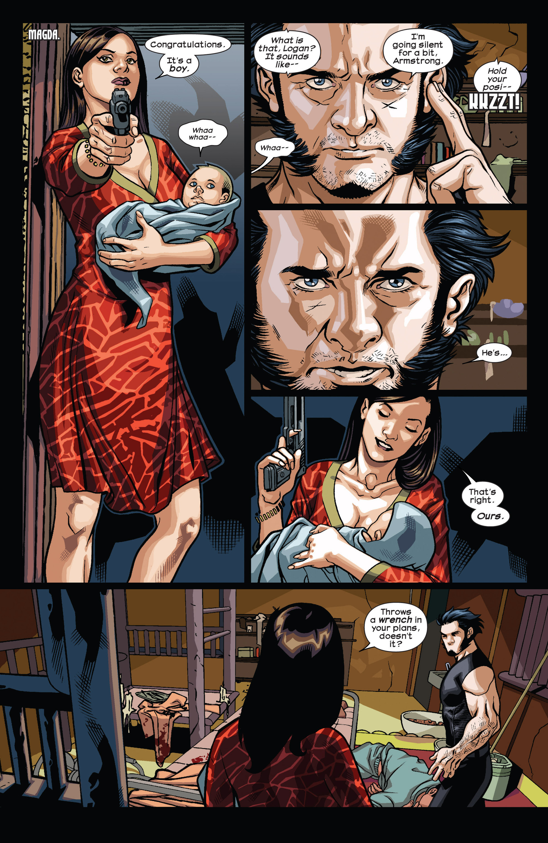 Read online Ultimate Comics Wolverine comic -  Issue #4 - 4