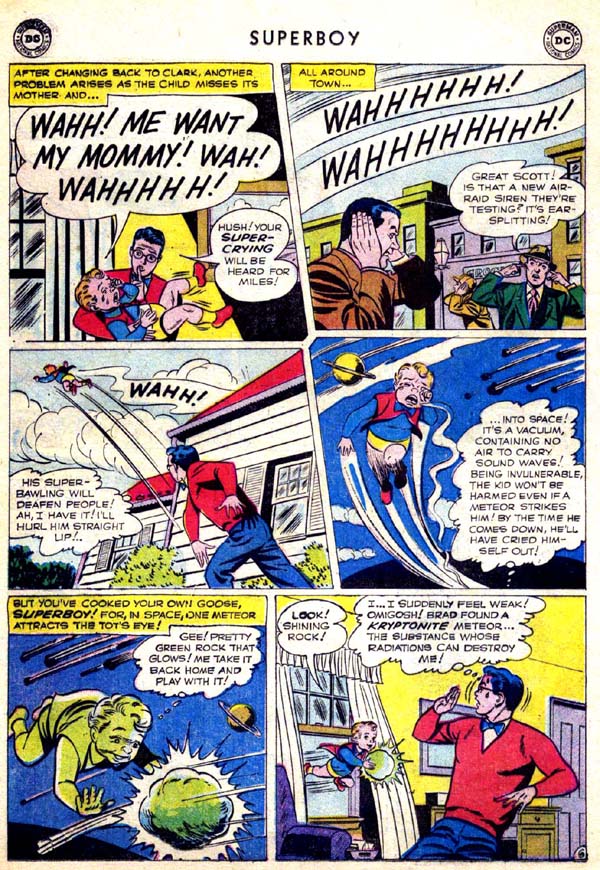 Read online Superboy (1949) comic -  Issue #70 - 7