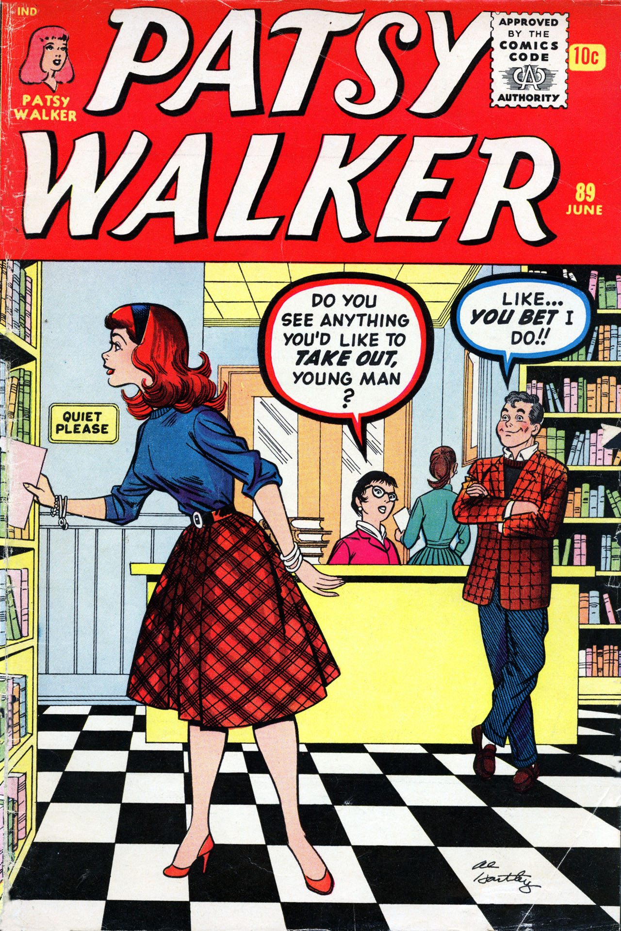Read online Patsy Walker comic -  Issue #89 - 1
