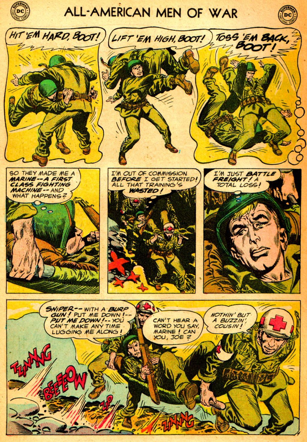Read online All-American Men of War comic -  Issue #47 - 6
