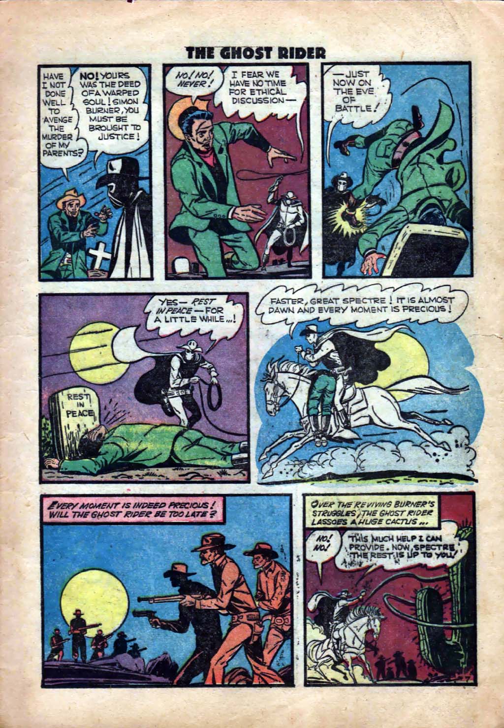 Read online The Ghost Rider (1950) comic -  Issue #6 - 9