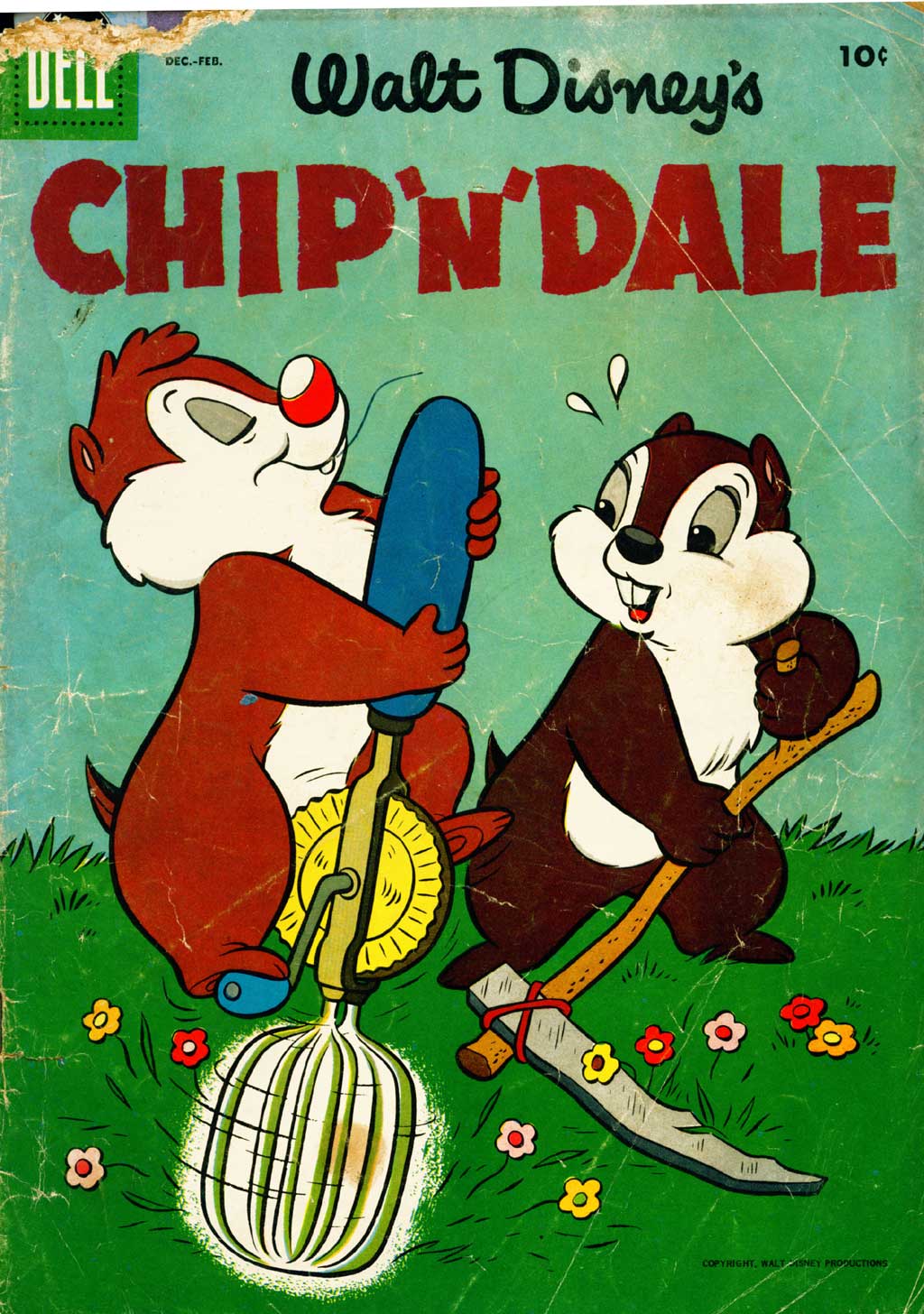 Read online Walt Disney's Chip 'N' Dale comic -  Issue #4 - 1