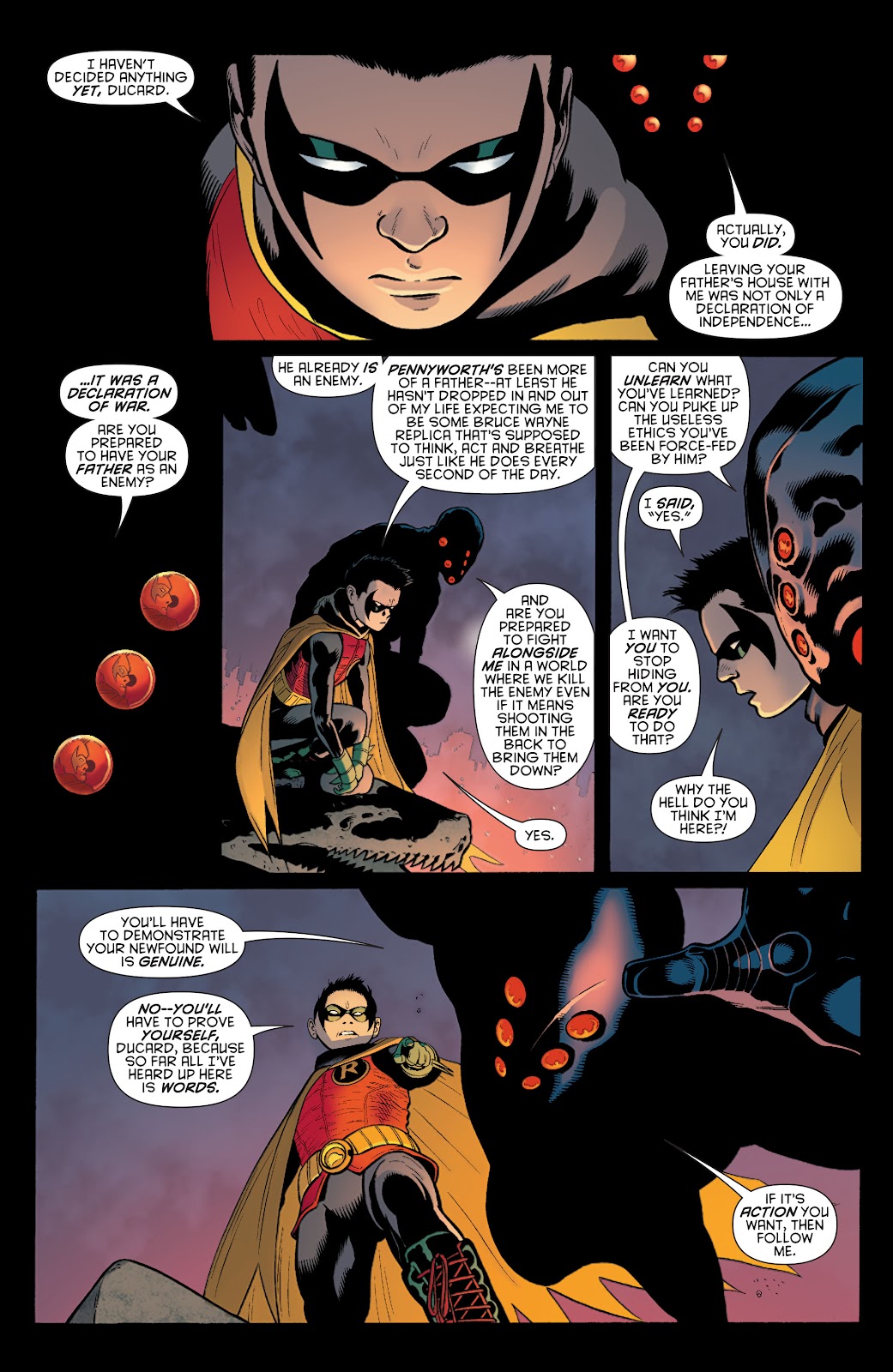 Batman and Robin (2011) issue Bad Blood (DC Essential Edition) (Part 1) - Page 95