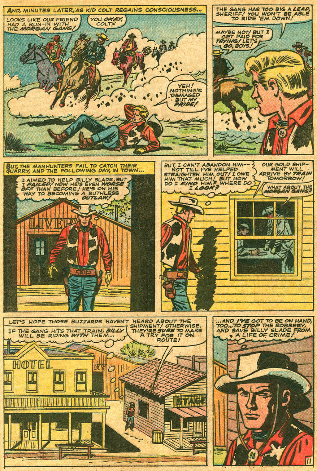Read online Kid Colt Outlaw comic -  Issue #132 - 13