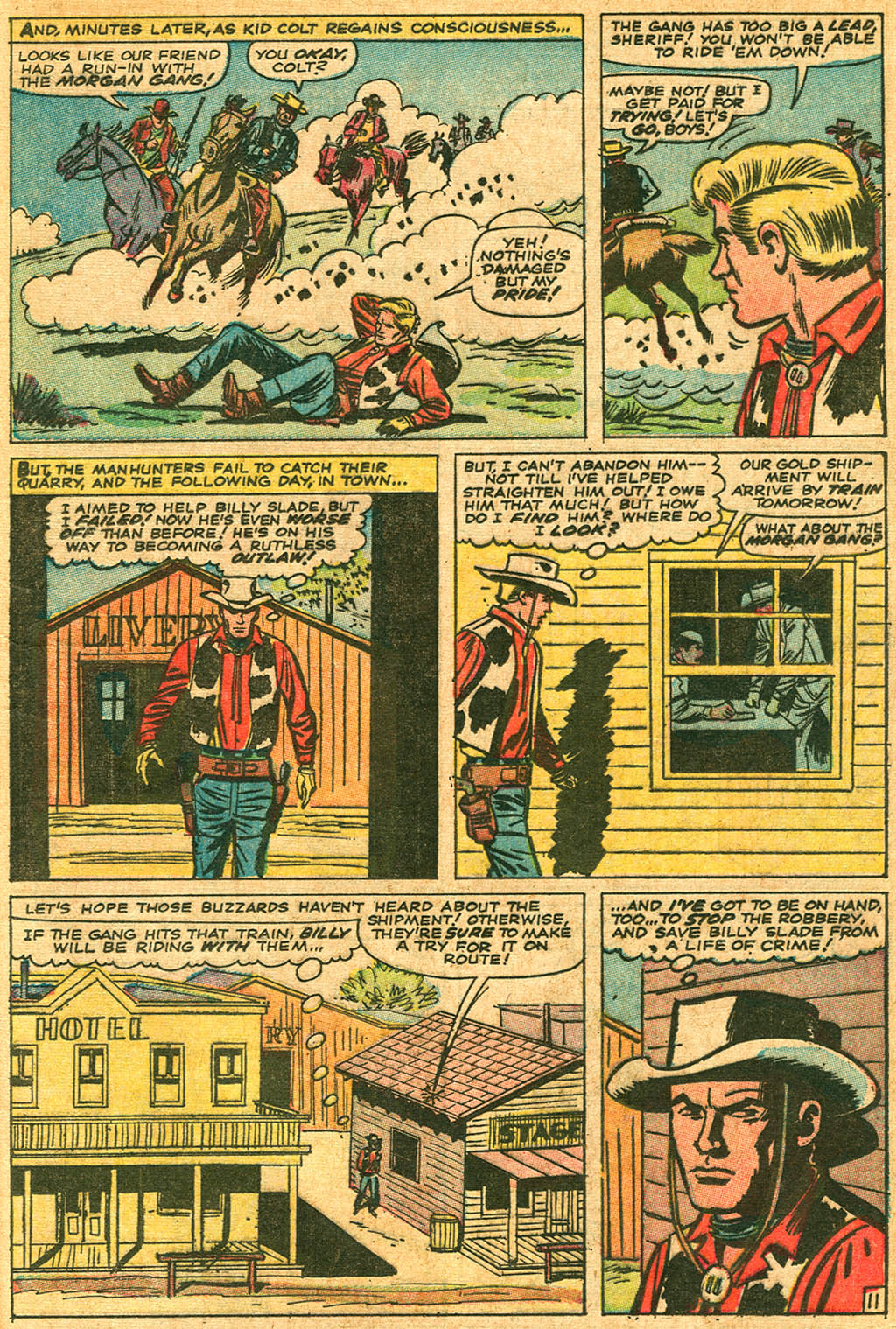 Read online Kid Colt Outlaw comic -  Issue #132 - 13