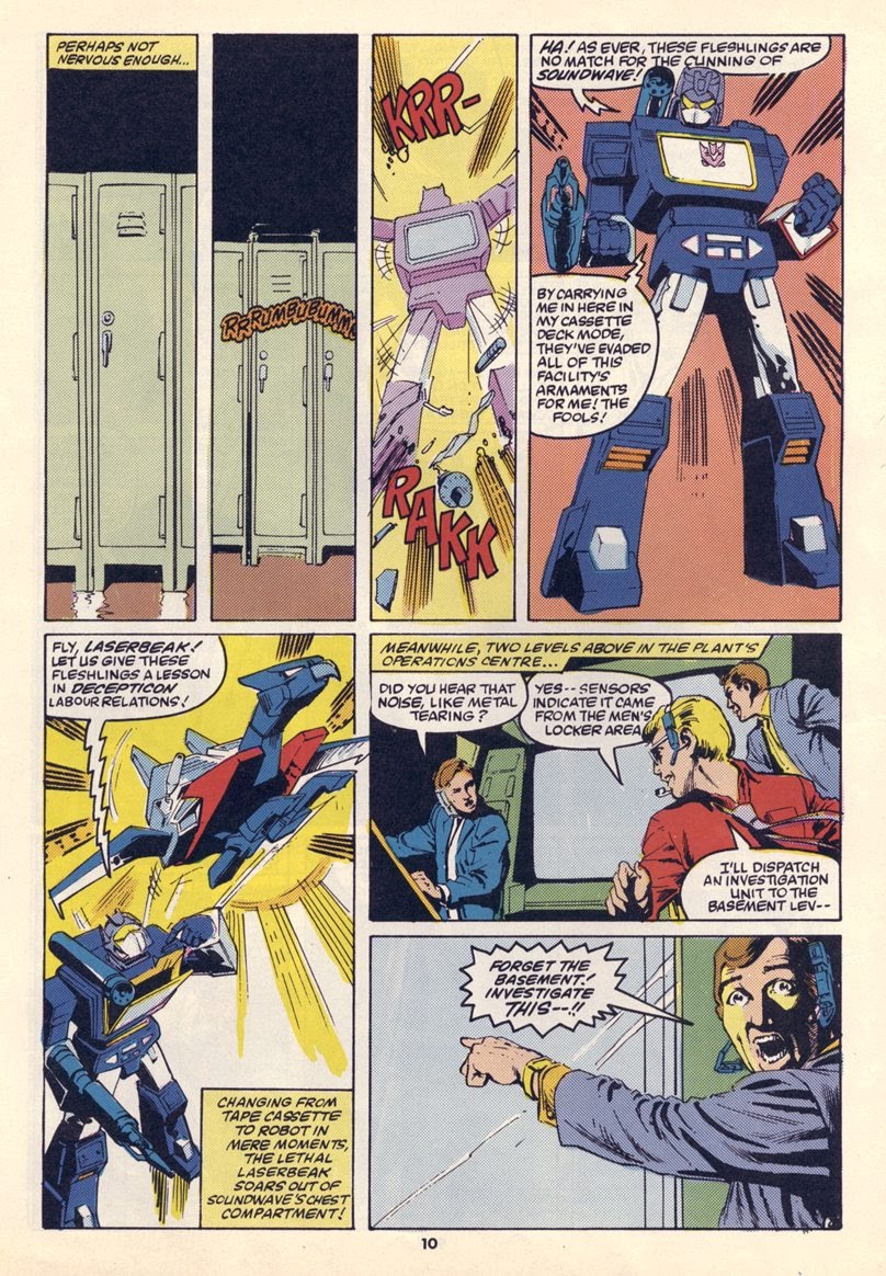 Read online The Transformers (UK) comic -  Issue #26 - 9