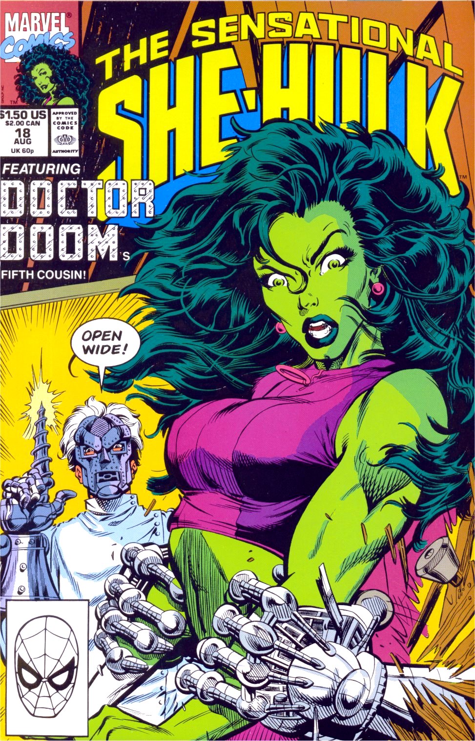 Read online The Sensational She-Hulk comic -  Issue #18 - 1