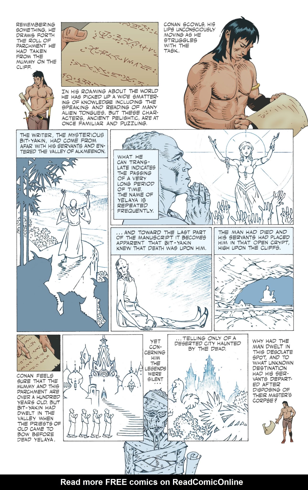 Read online Conan and the Jewels of Gwahlur comic -  Issue # _TPB - 19