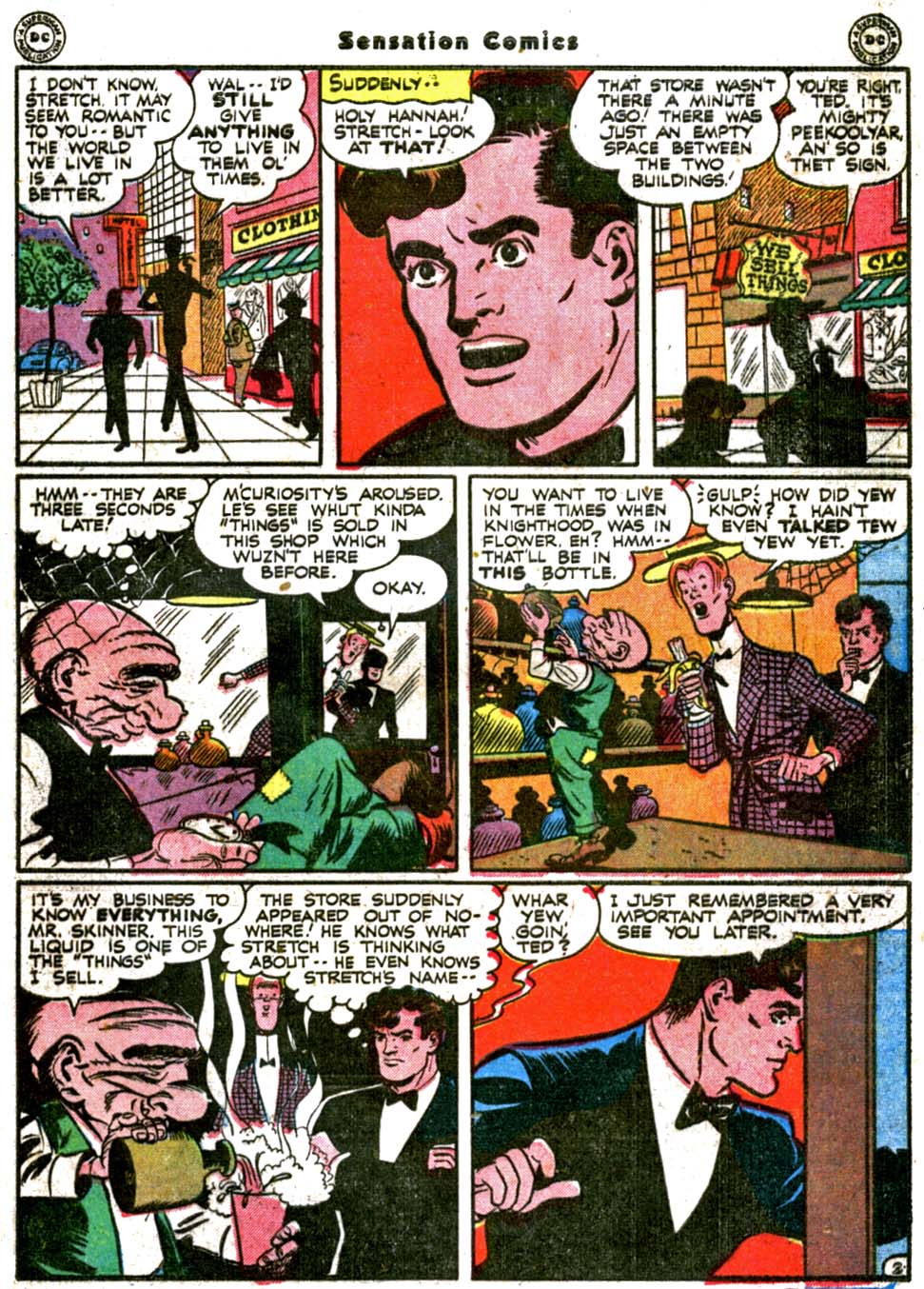 Read online Sensation (Mystery) Comics comic -  Issue #64 - 43
