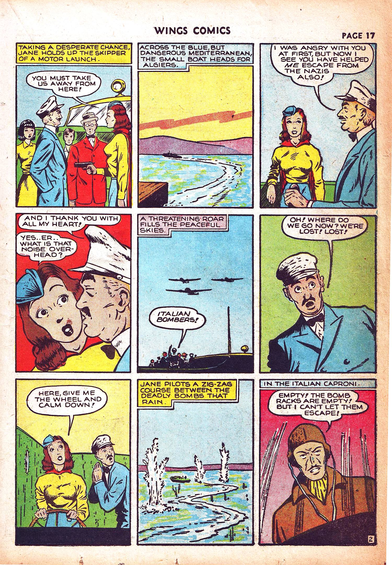 Read online Wings Comics comic -  Issue #3 - 19