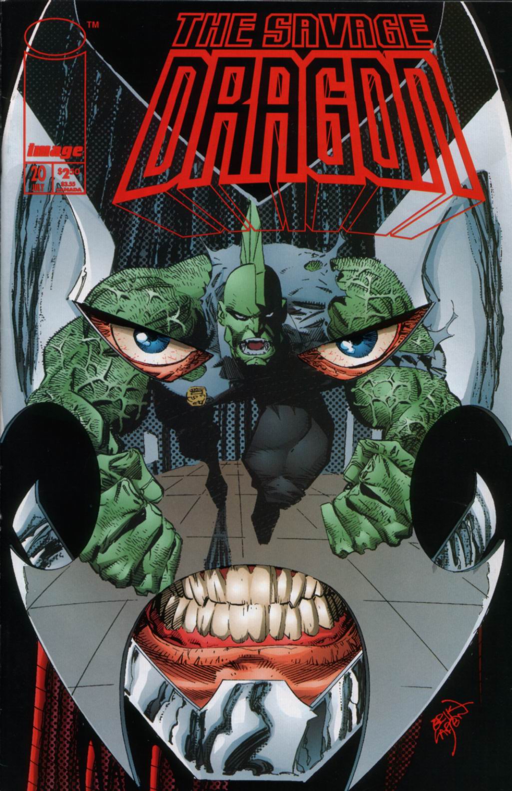Read online The Savage Dragon (1993) comic -  Issue #20 - 1