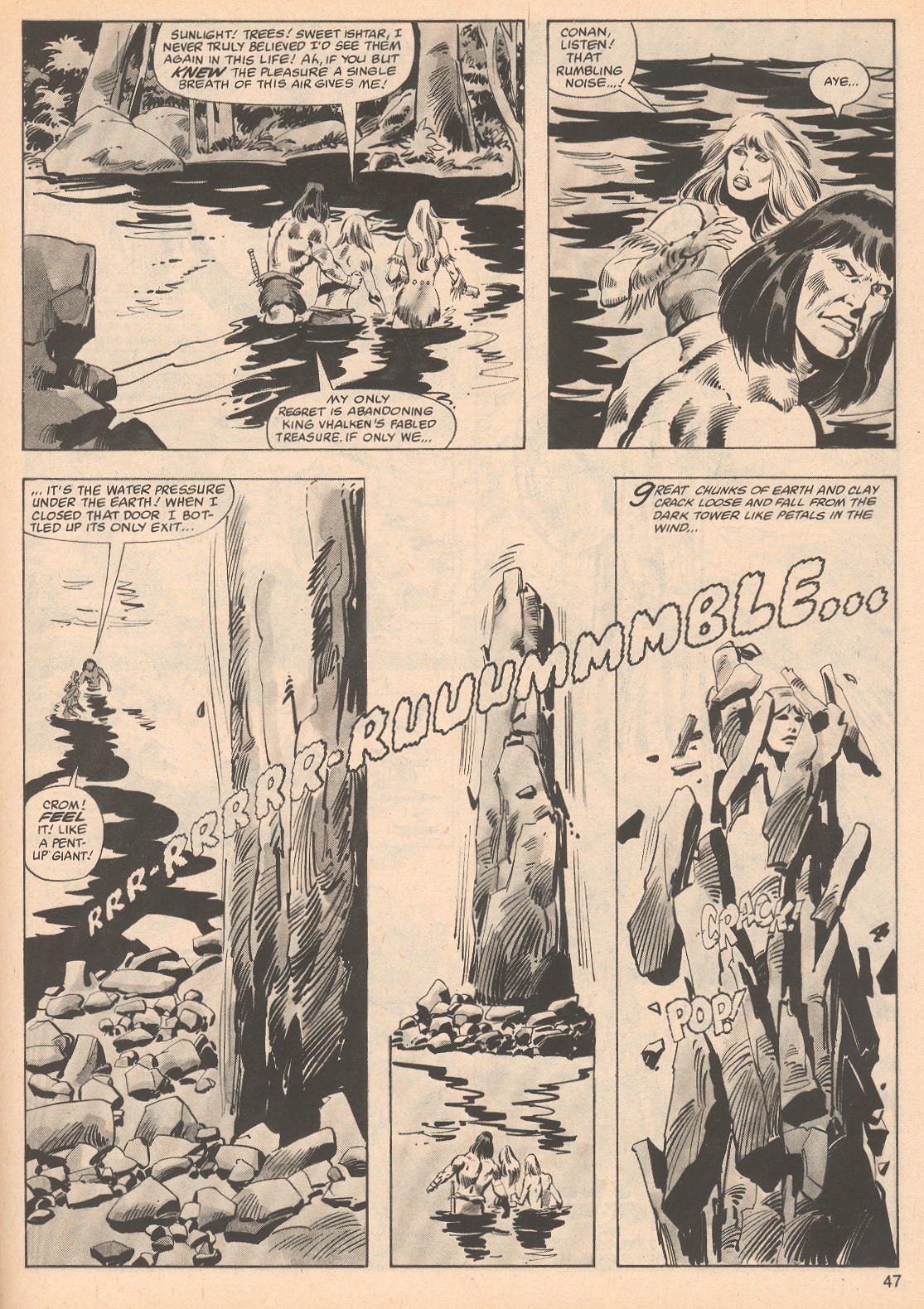 Read online The Savage Sword Of Conan comic -  Issue #70 - 47