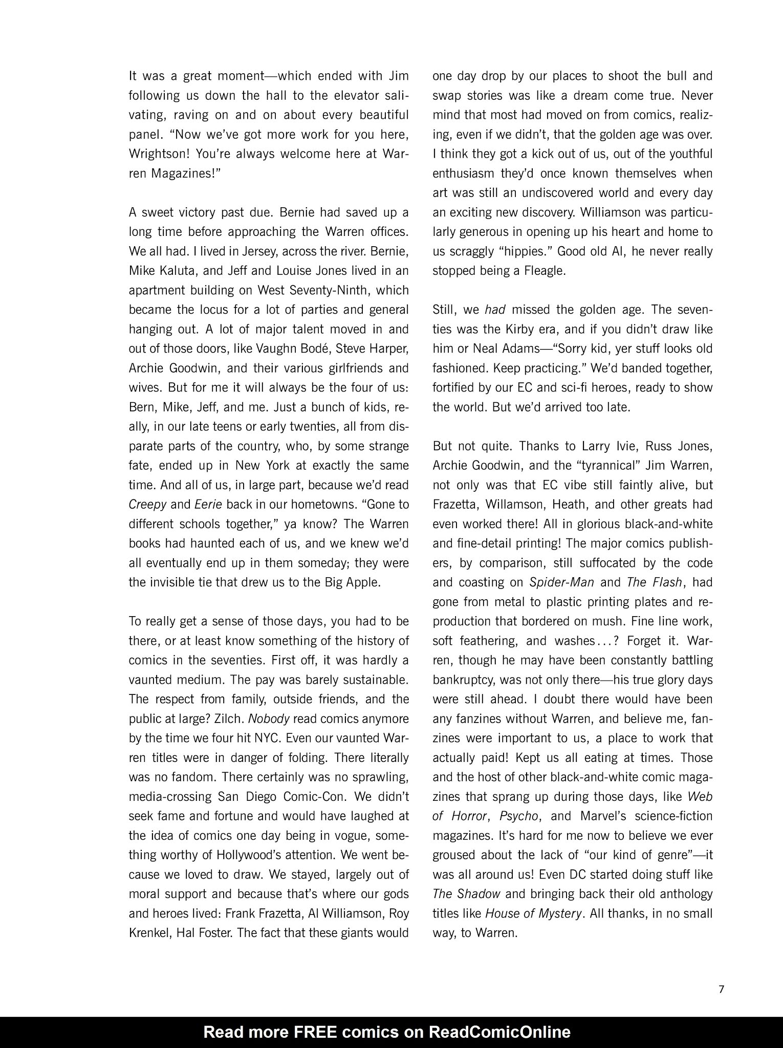 Read online Creepy Presents Bernie Wrightson comic -  Issue # TPB - 10