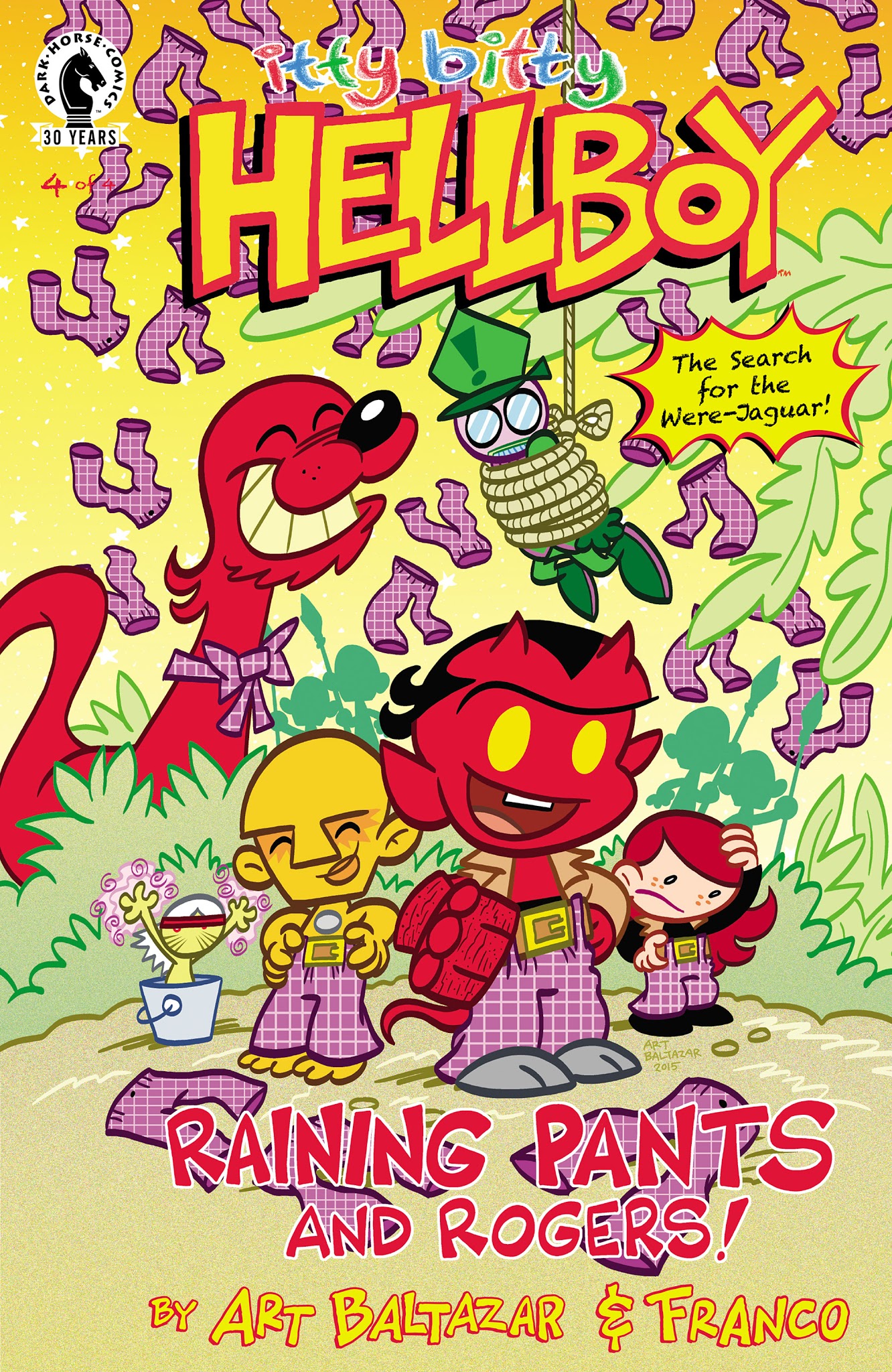 Read online Itty Bitty Hellboy: The Search for the Were-Jaguar! comic -  Issue #4 - 1