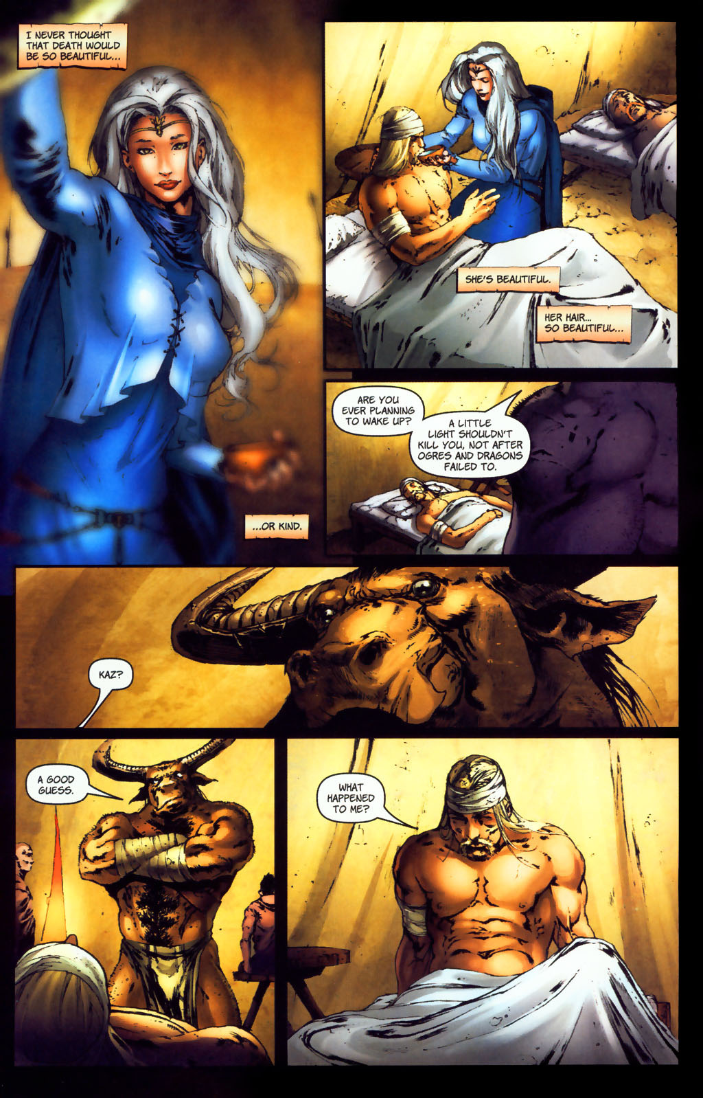 Read online Dragonlance: The Legend of Huma comic -  Issue #3 - 8