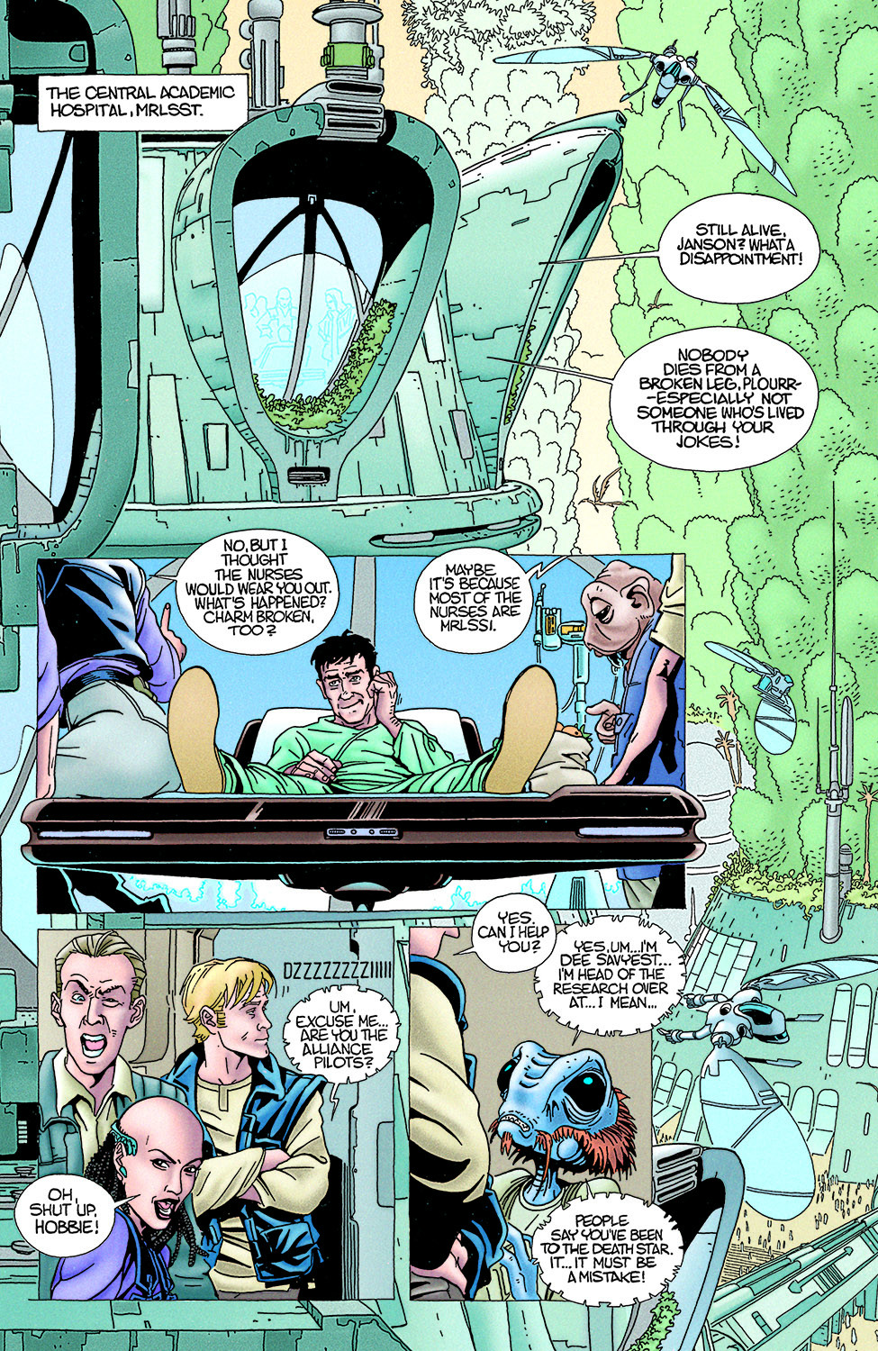 Read online Star Wars: X-Wing Rogue Squadron comic -  Issue #7 - 3