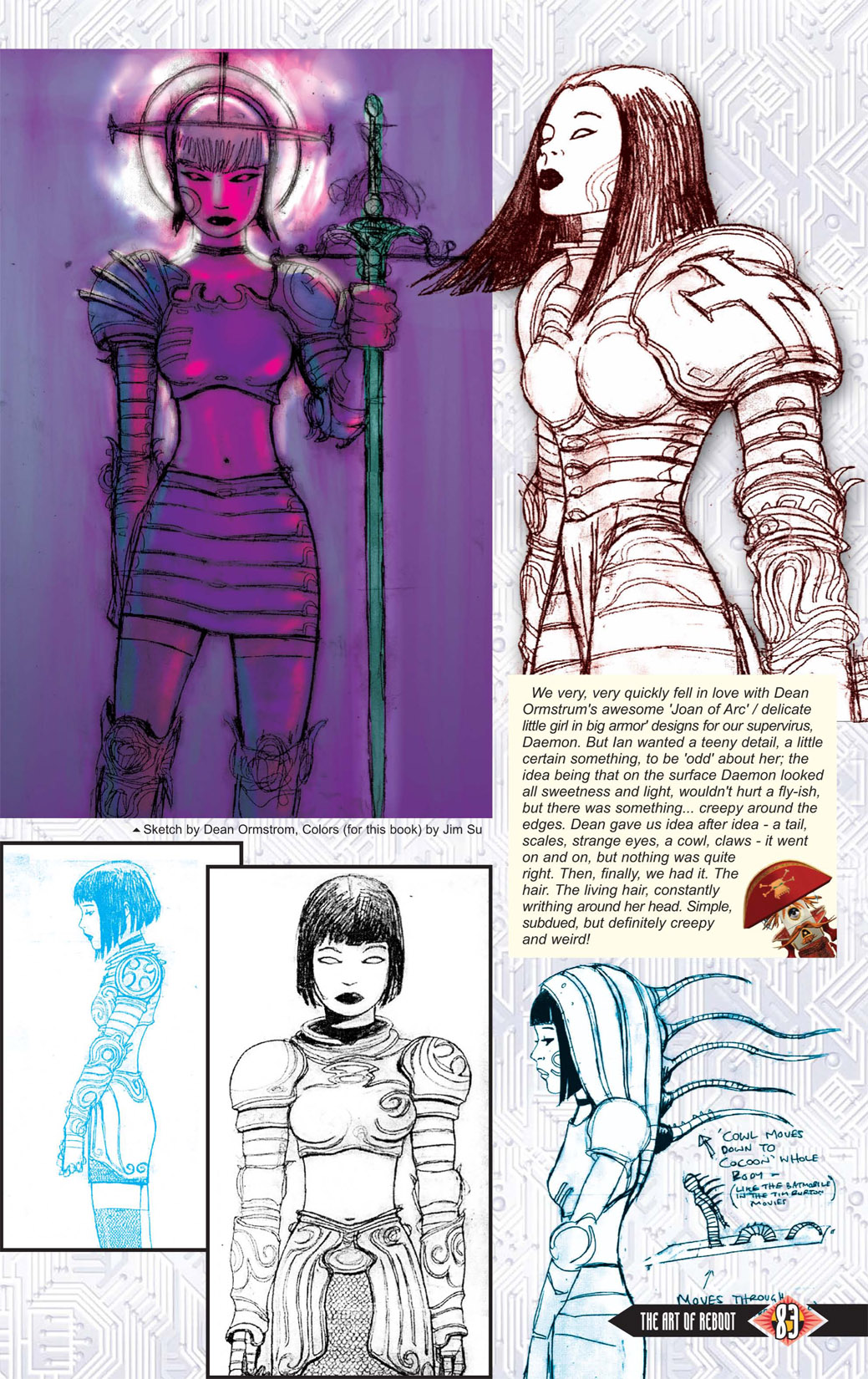 Read online The Art of Reboot comic -  Issue # TPB - 82