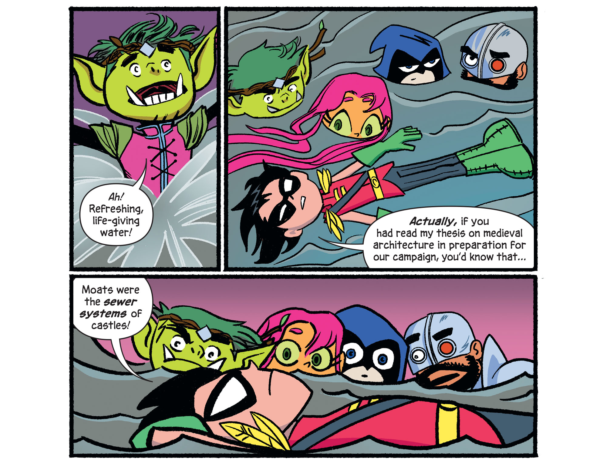 Read online Teen Titans Go! Roll With It! comic -  Issue #3 - 18