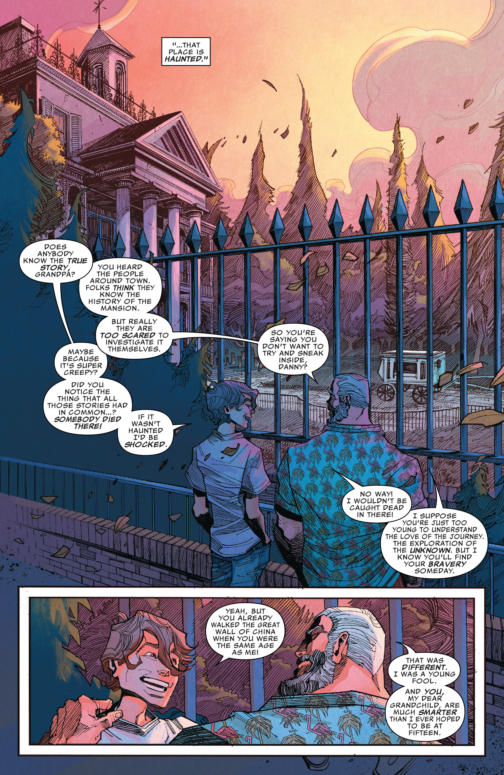 Read online Disney Kingdoms: Haunted Mansion comic -  Issue #1 - 4