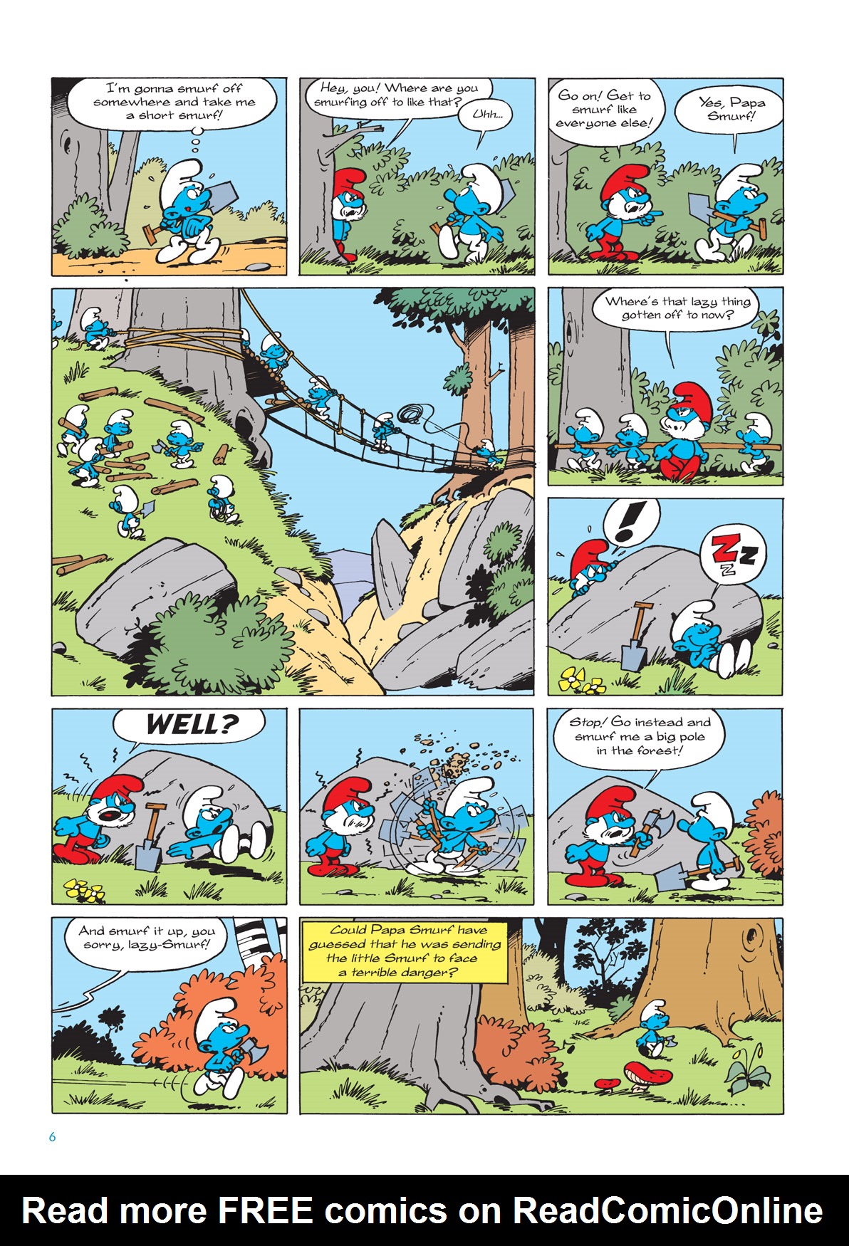 Read online The Smurfs comic -  Issue #1 - 6