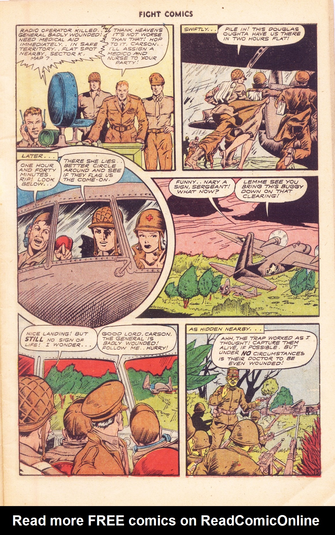 Read online Fight Comics comic -  Issue #37 - 5