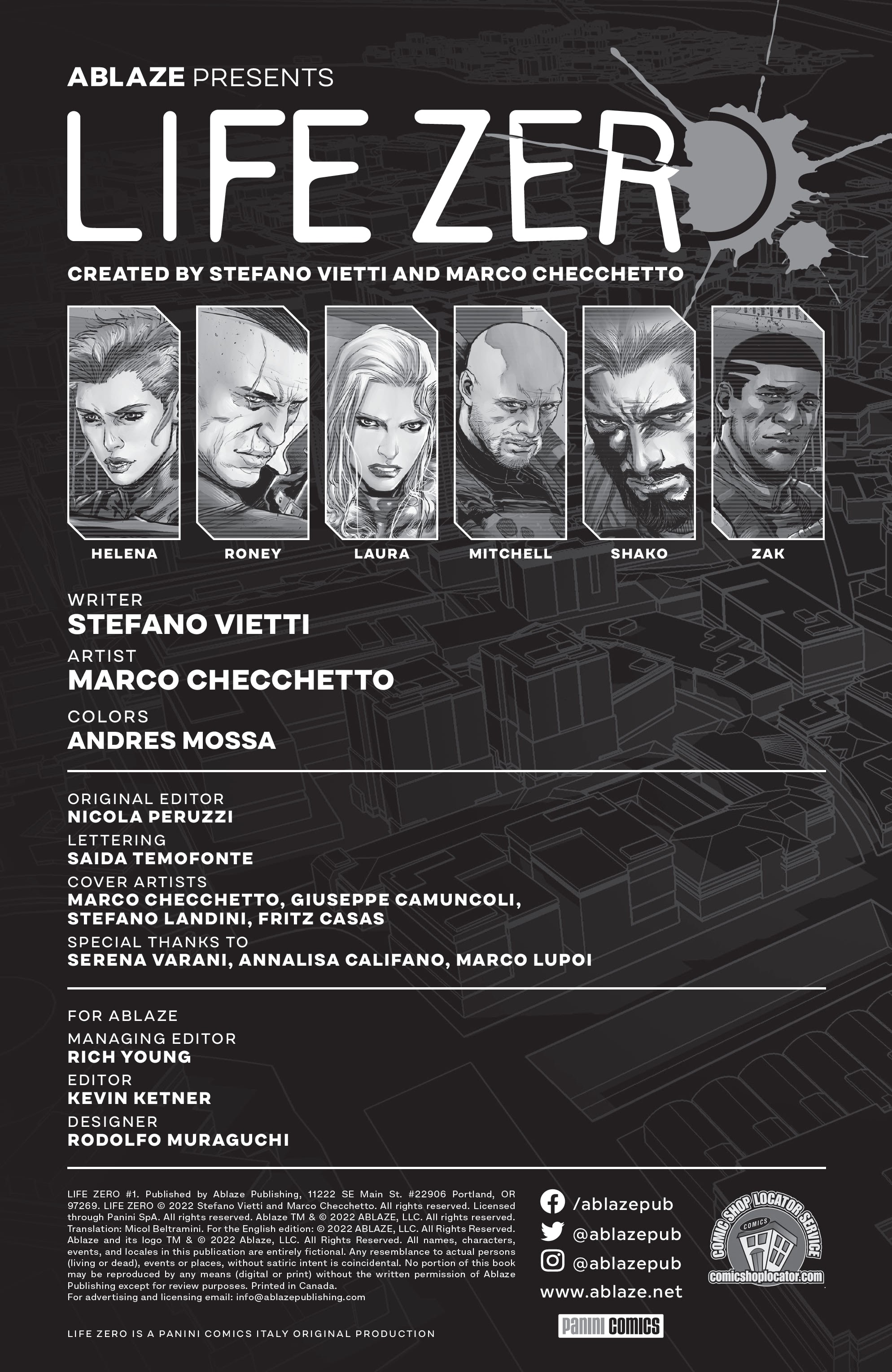 Read online Life Zero comic -  Issue #1 - 2