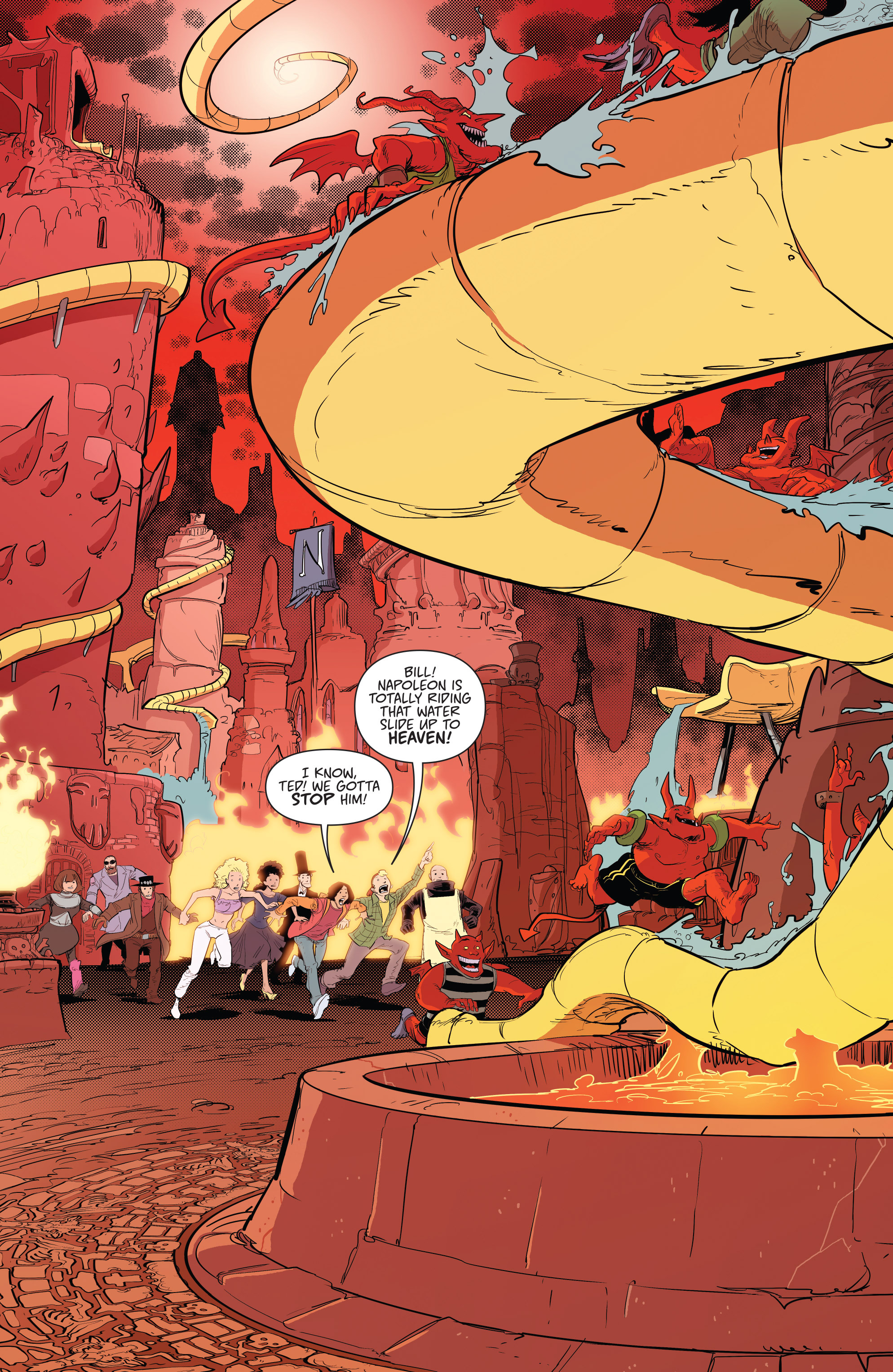 Read online Bill & Ted Go to Hell comic -  Issue #3 - 3