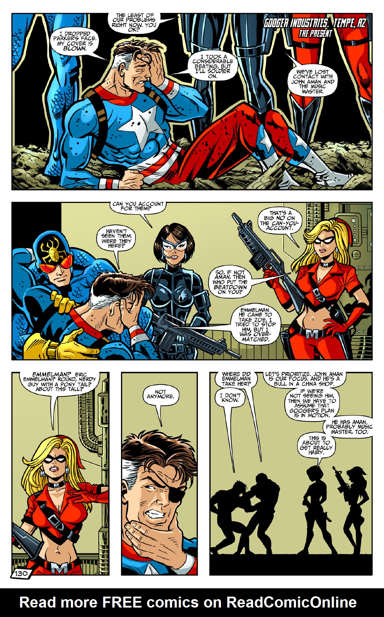 Read online John Aman Amazing Man comic -  Issue #6 - 16