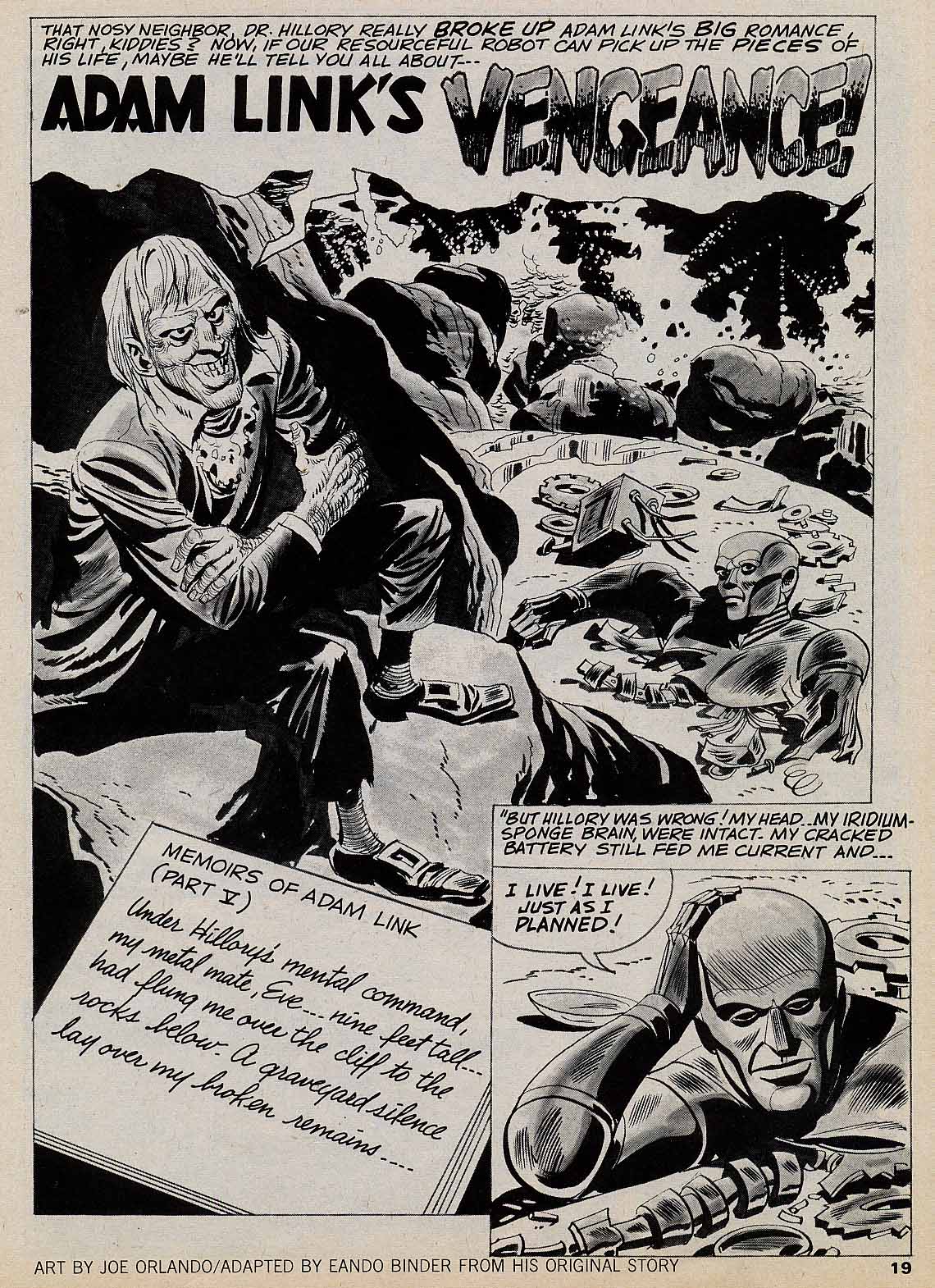 Read online Creepy (1964) comic -  Issue #9 - 19