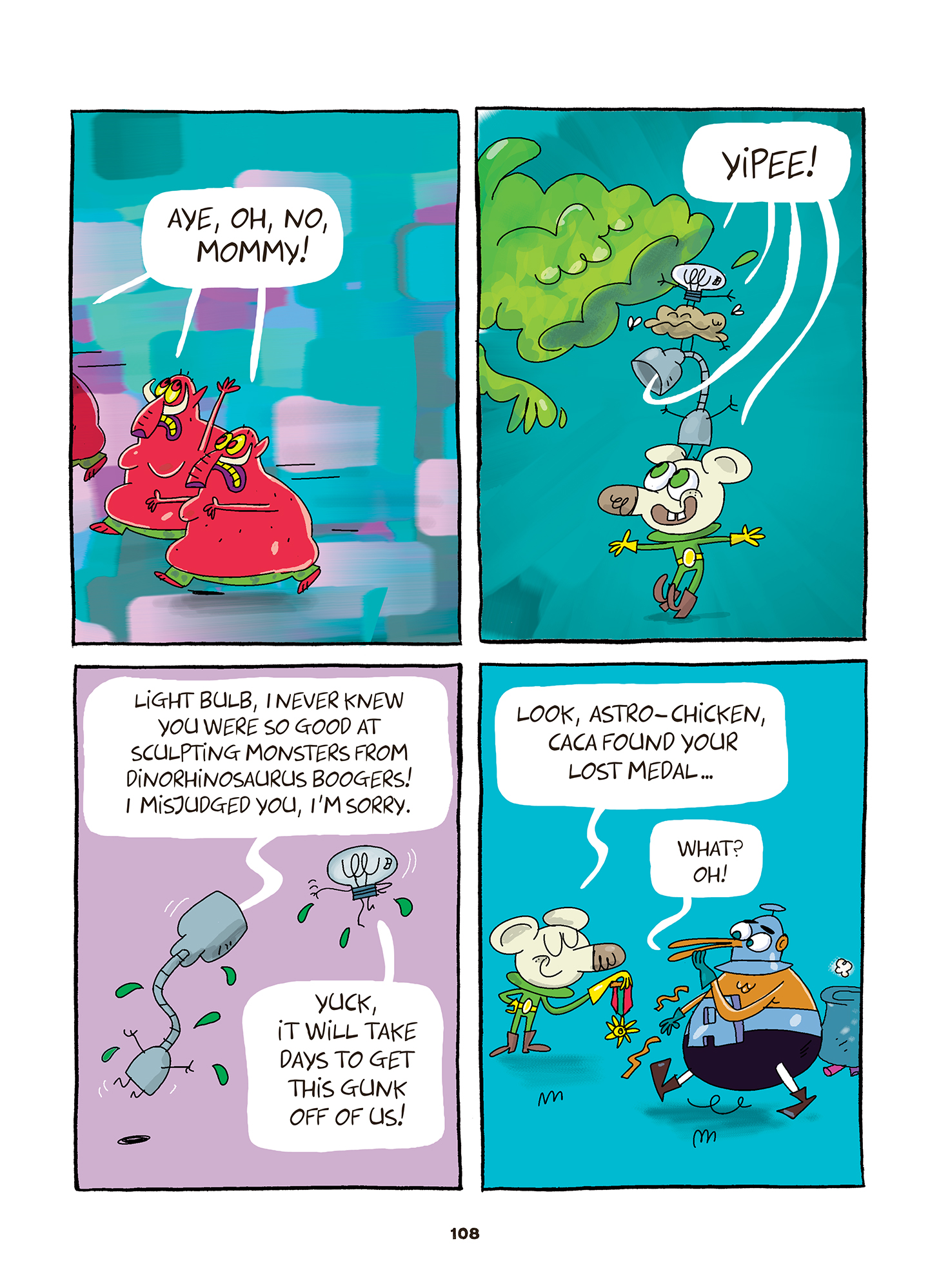 Read online Astro Mouse and Light Bulb comic -  Issue # TPB - 110