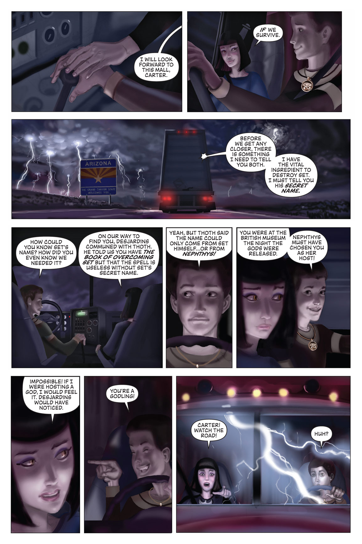 Read online The Kane Chronicles comic -  Issue # TPB 1 - 151