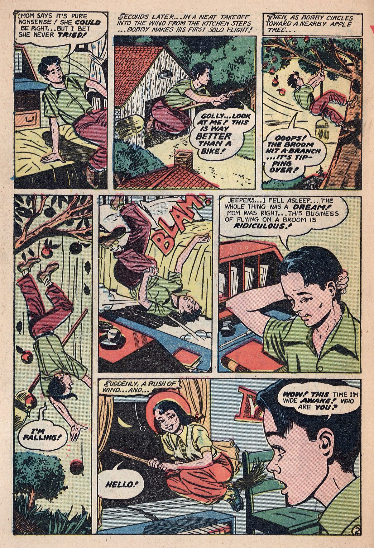 Read online Adventures Into The Unknown comic -  Issue #40 - 12