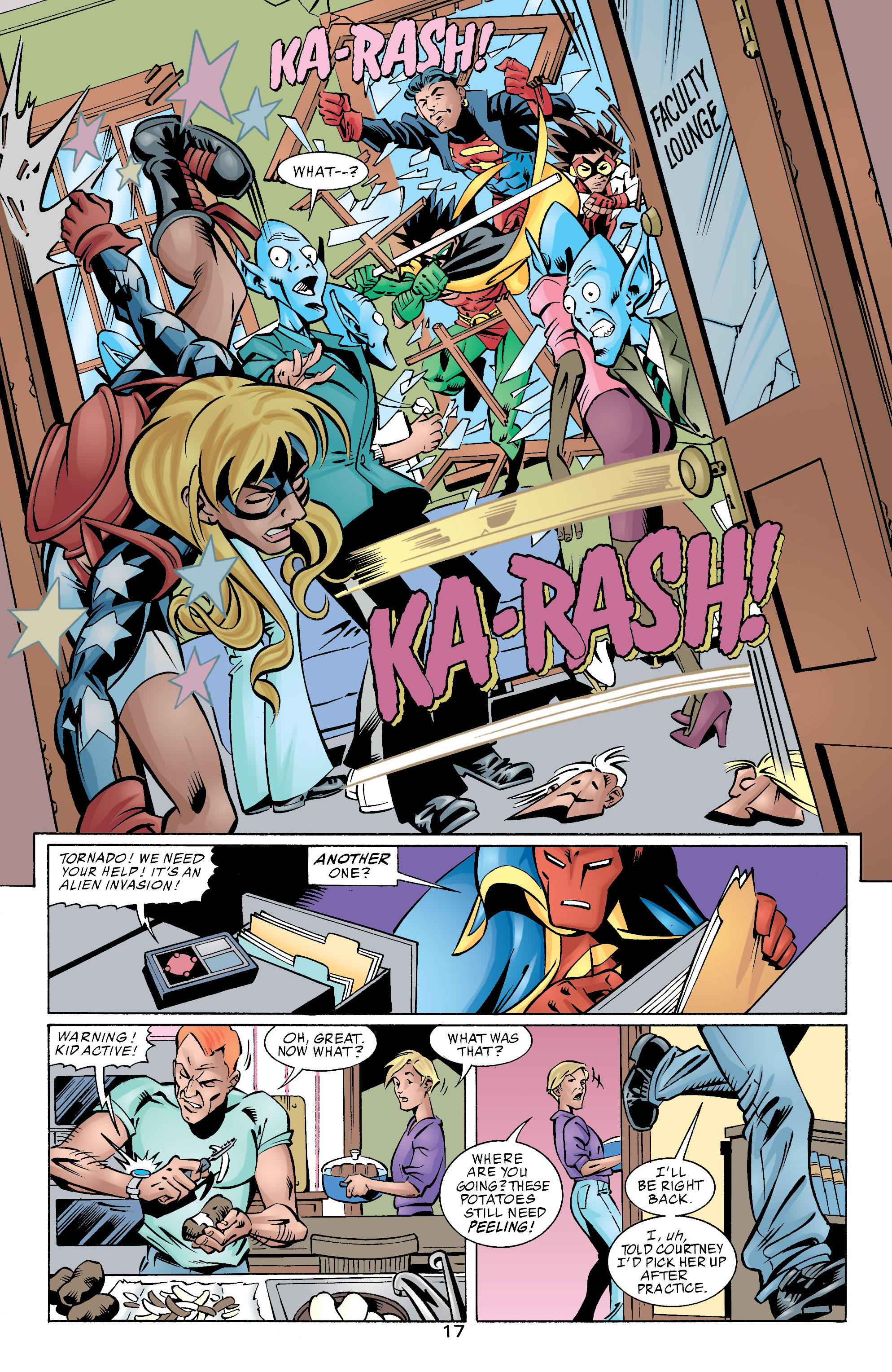 Read online Stars and S.T.R.I.P.E. comic -  Issue #5 - 18