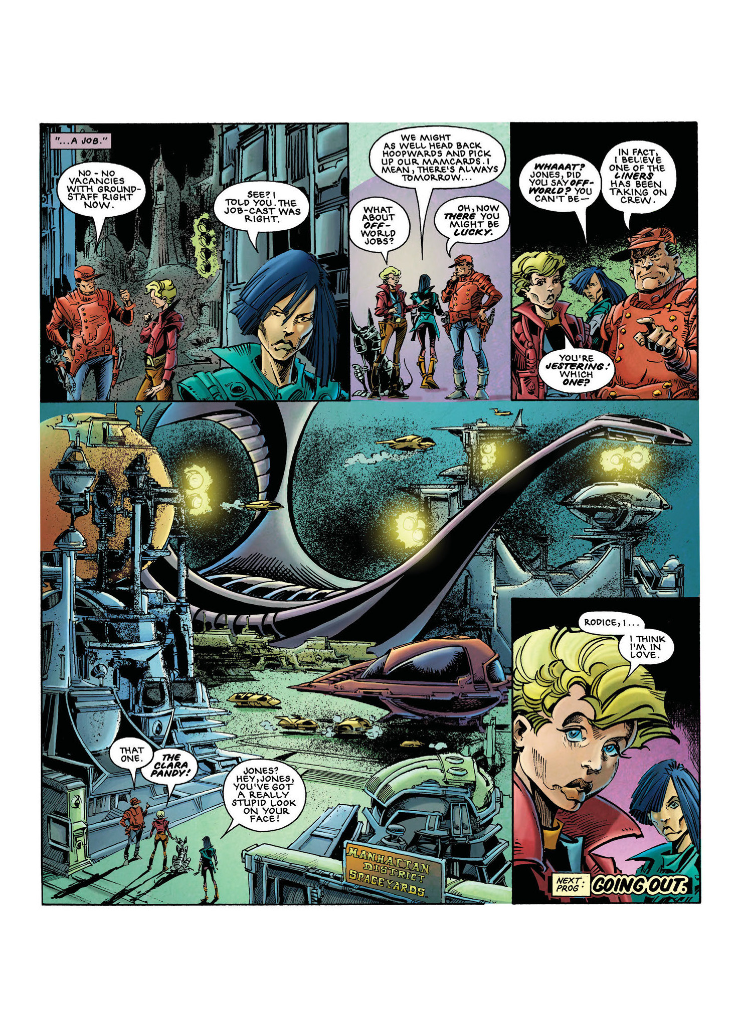 Read online The Ballad of Halo Jones (2018) comic -  Issue # TPB 1 - 48