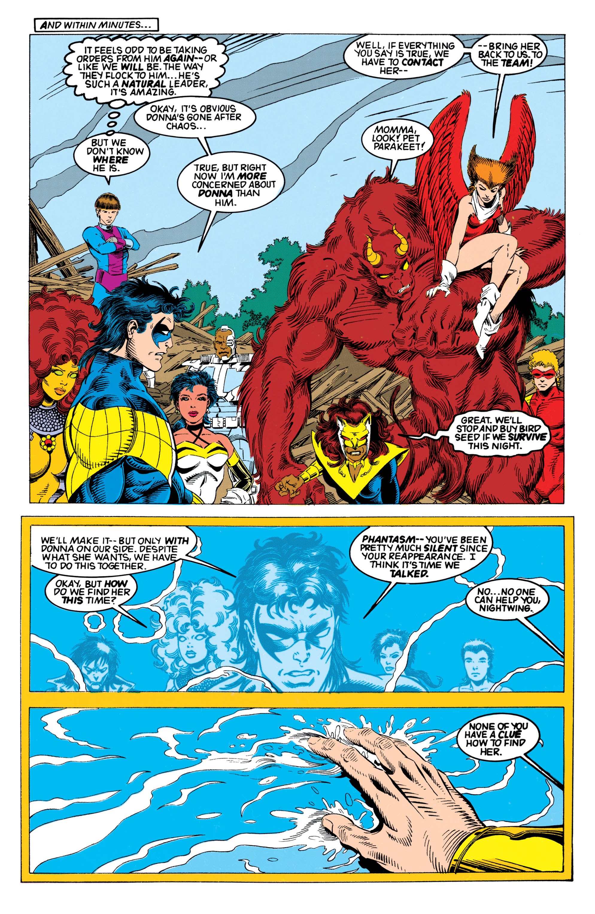 Read online The New Titans (1988) comic -  Issue #92 - 13