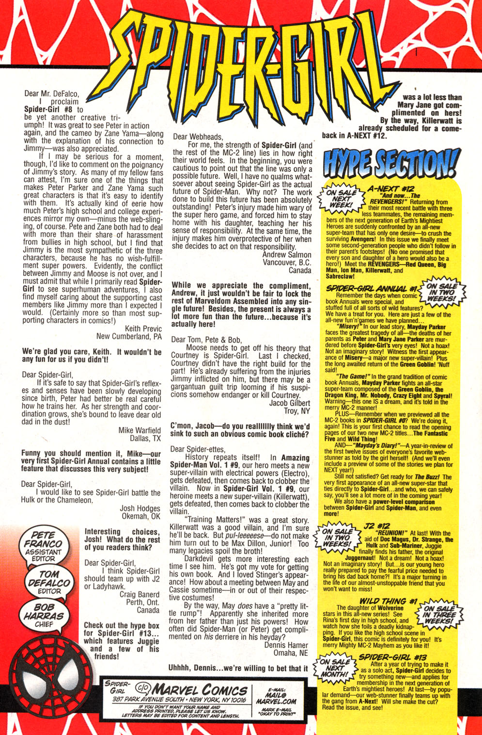 Read online Spider-Girl (1998) comic -  Issue #12 - 25