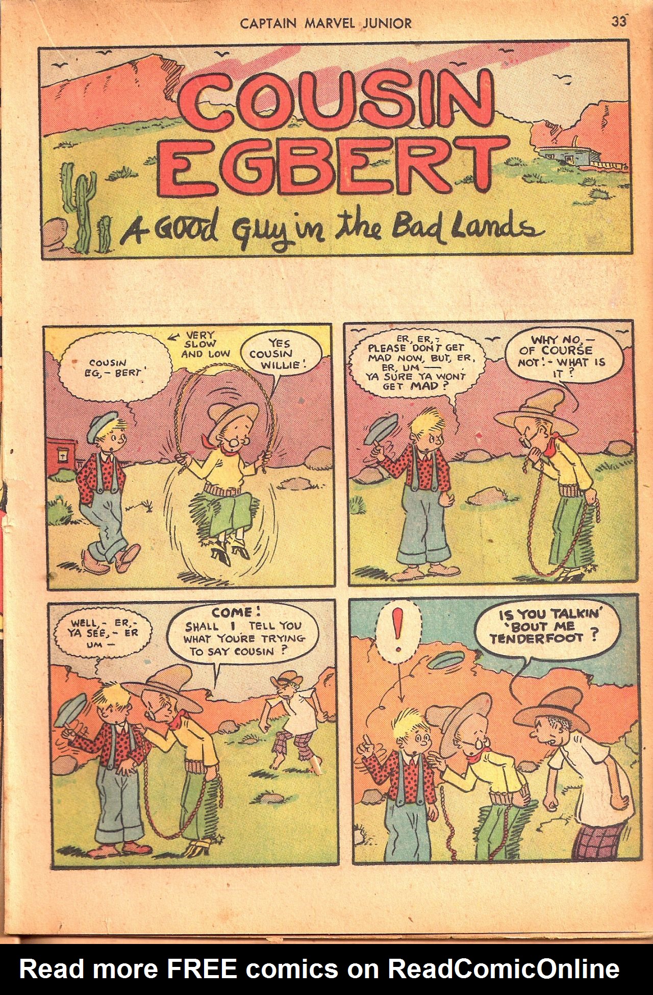 Read online Captain Marvel, Jr. comic -  Issue #09 - 33