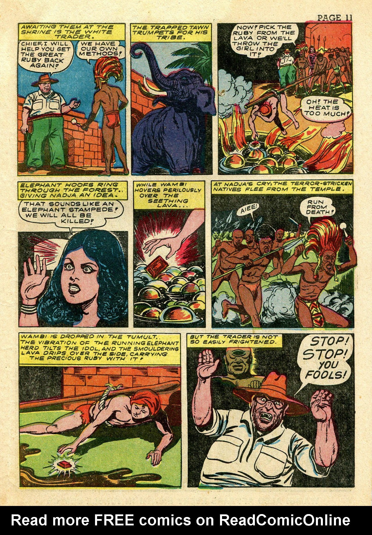 Read online Wambi Jungle Boy comic -  Issue #3 - 13