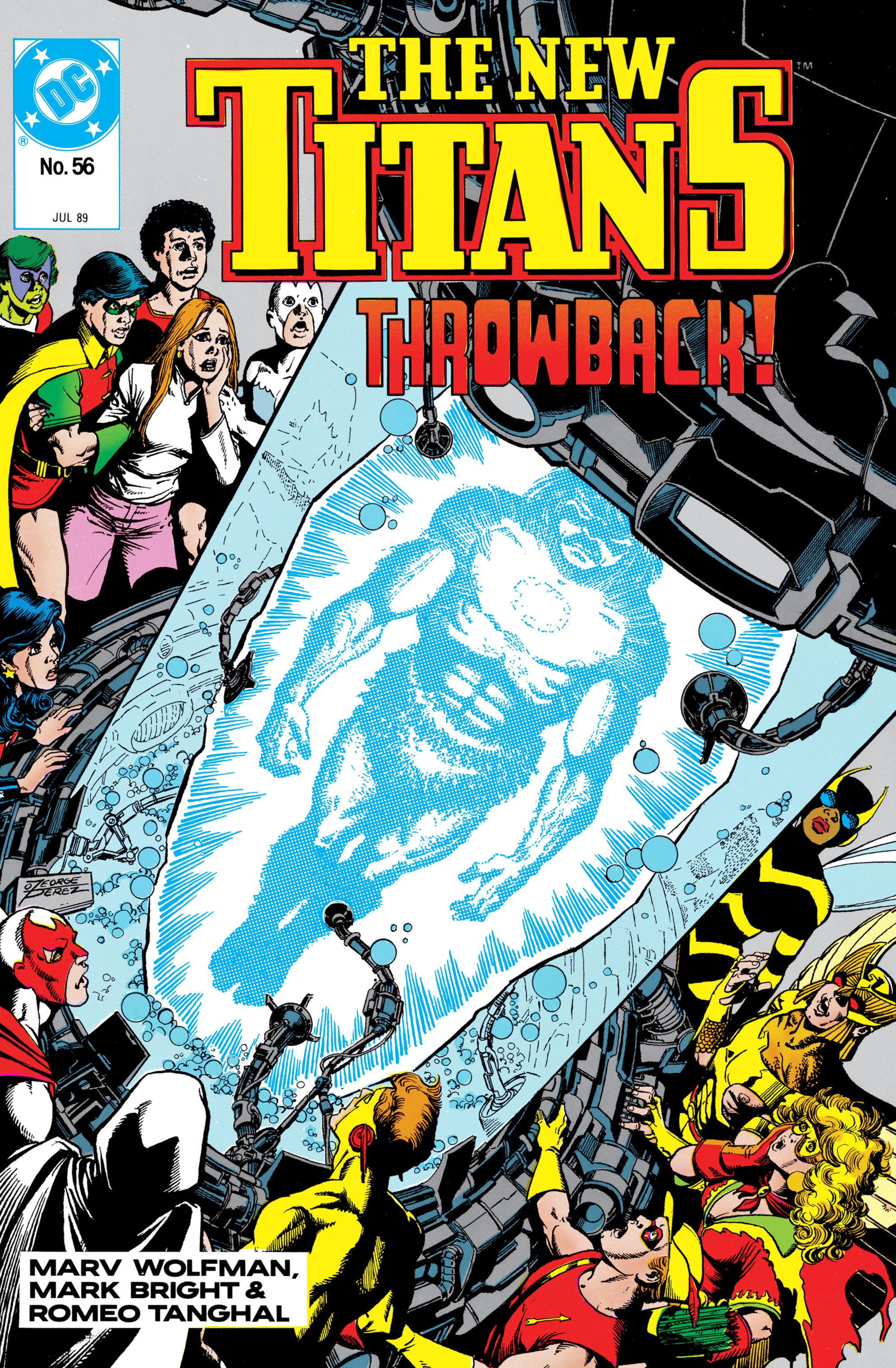 Read online The New Titans (1988) comic -  Issue #56 - 1