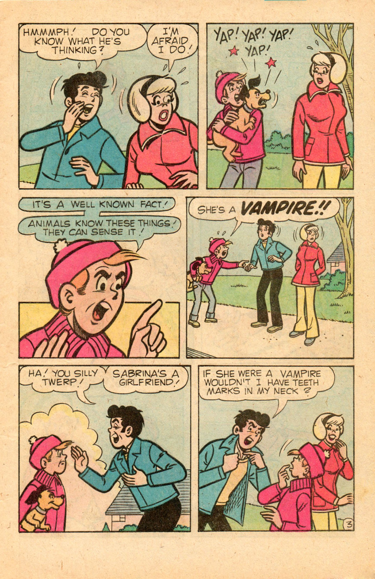 Read online Sabrina The Teenage Witch (1971) comic -  Issue #58 - 6