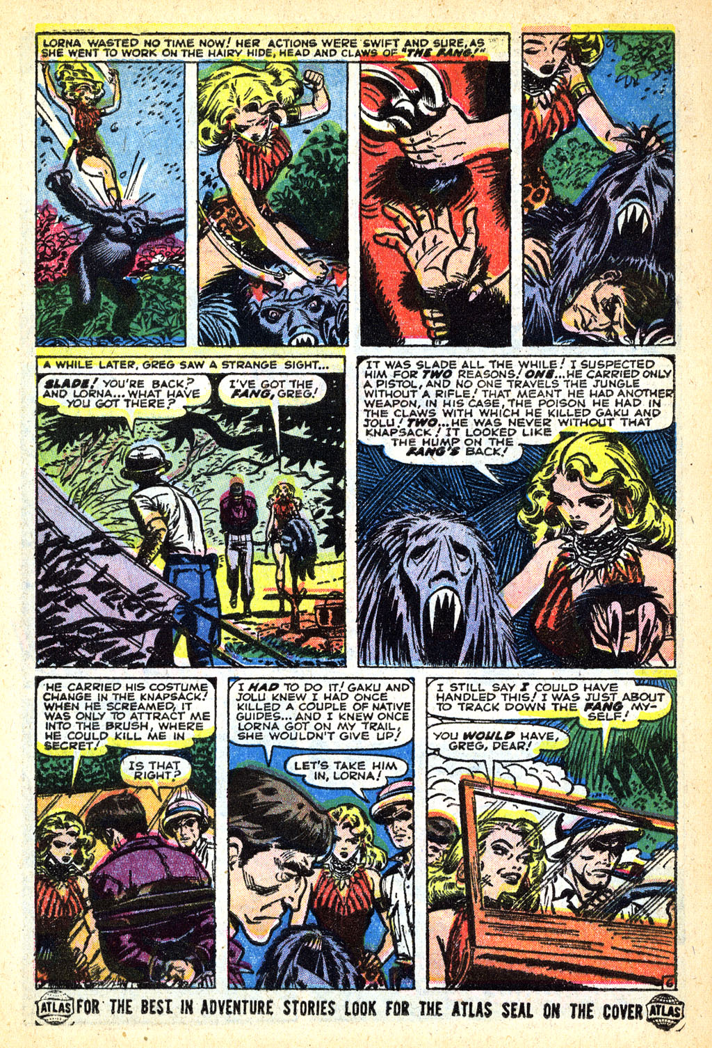 Read online Lorna, The Jungle Girl comic -  Issue #12 - 8