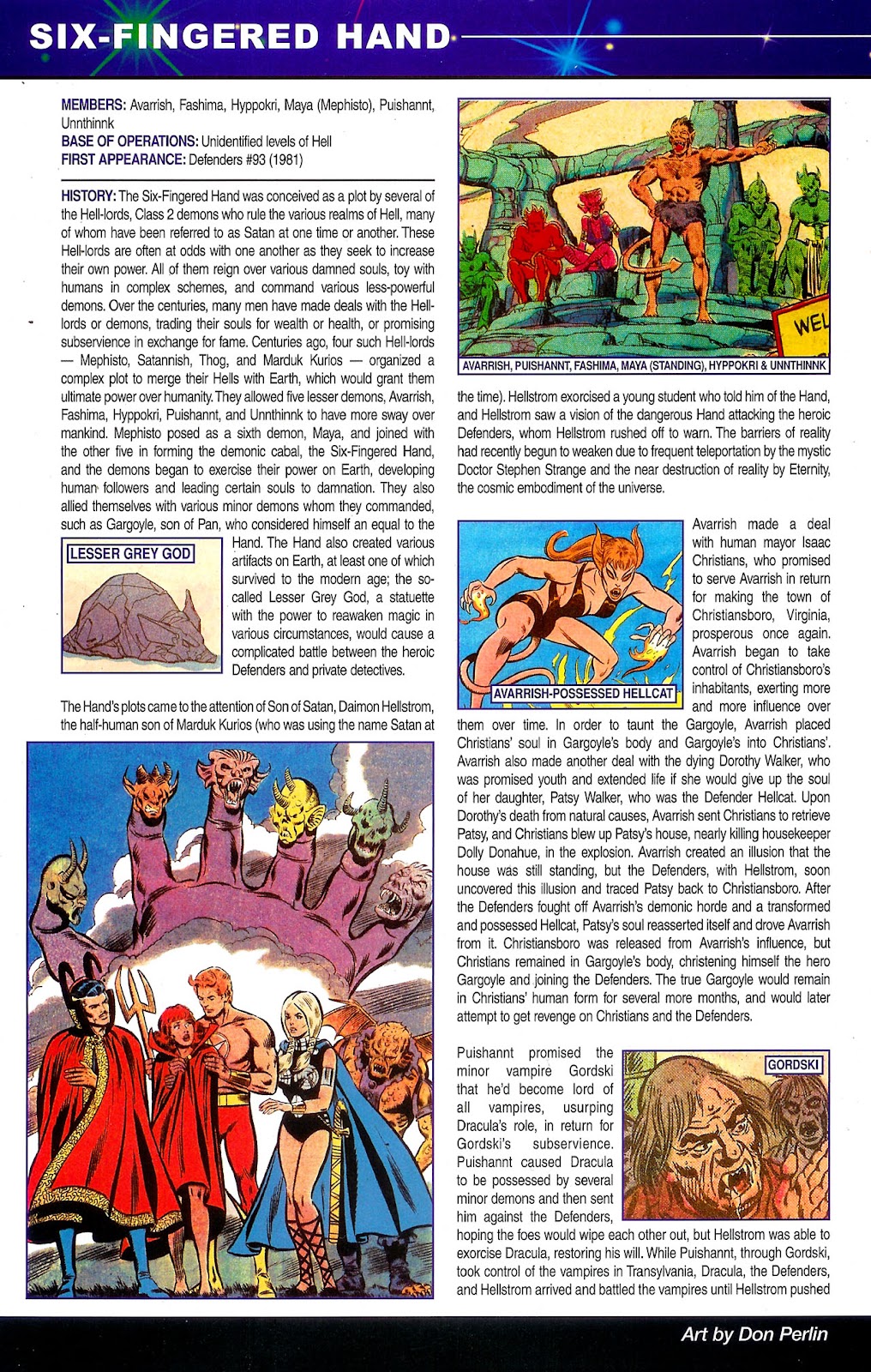 Official Handbook of the Marvel Universe: Mystic Arcana - The Book of Marvel Magic issue Full - Page 46
