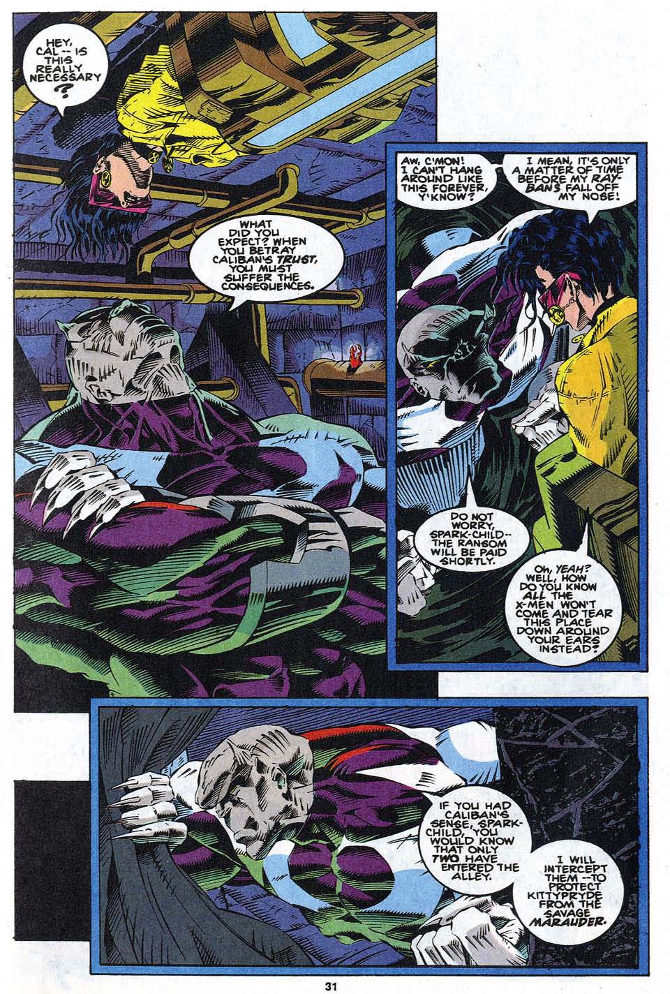 Read online X-Men Annual comic -  Issue #18 - 29