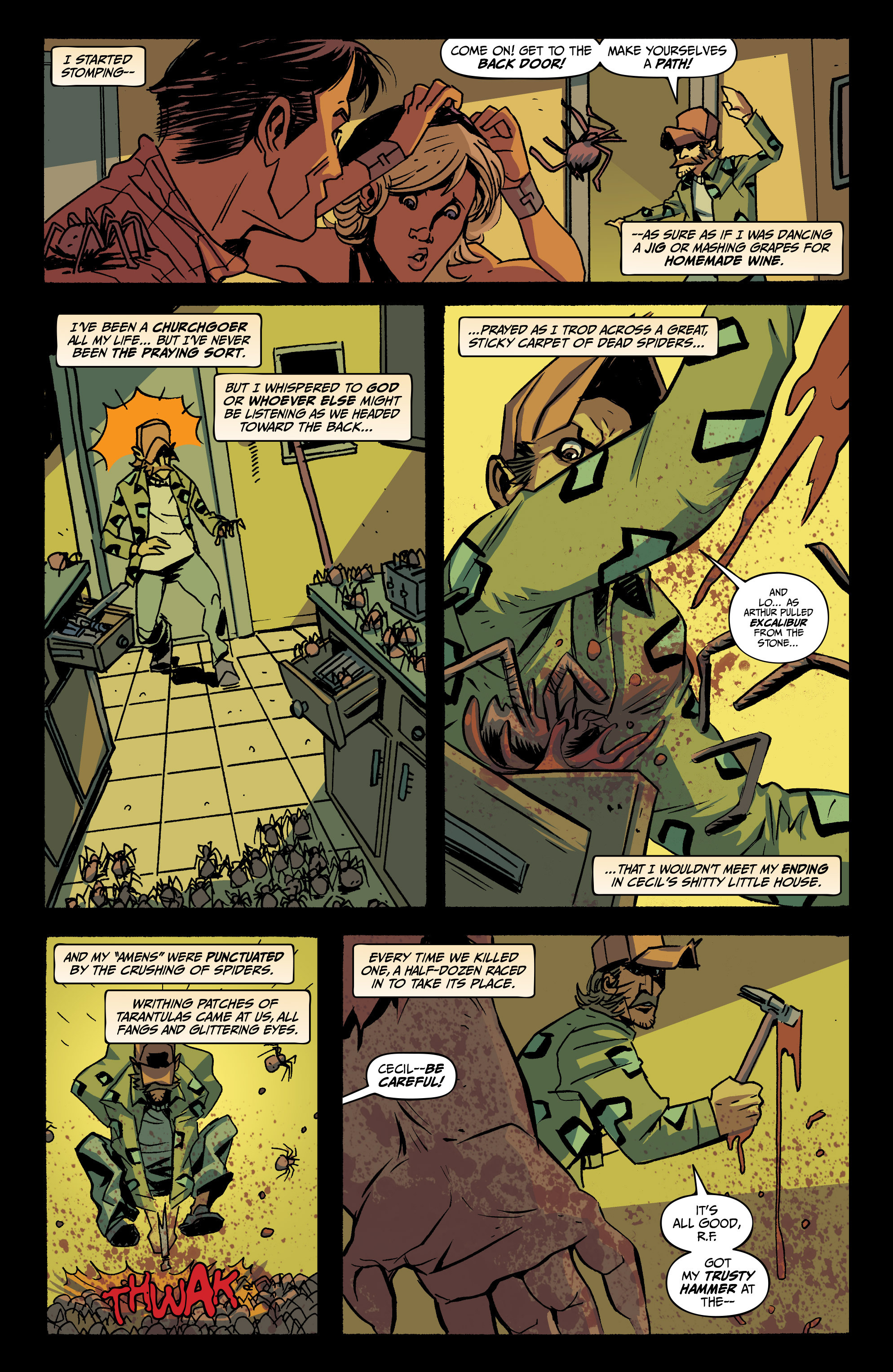 Read online Blood Feud comic -  Issue #3 - 9