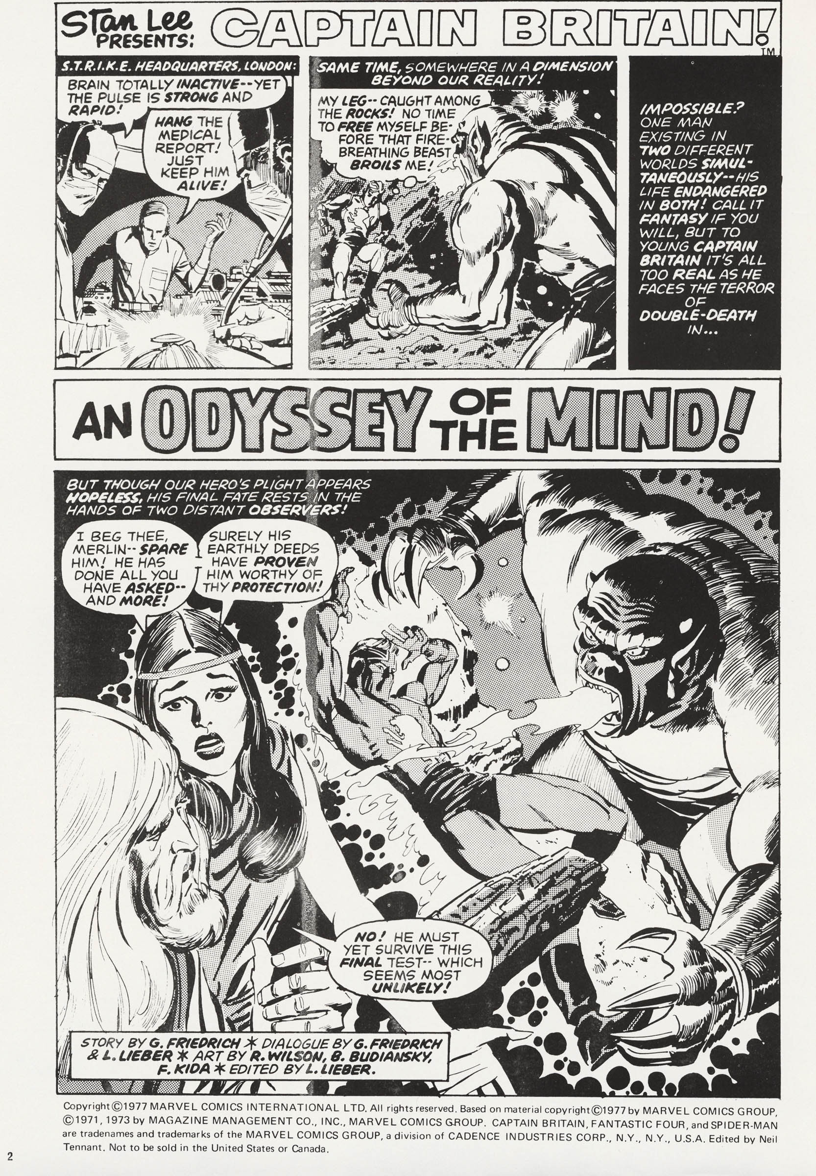 Read online Captain Britain (1976) comic -  Issue #34 - 2