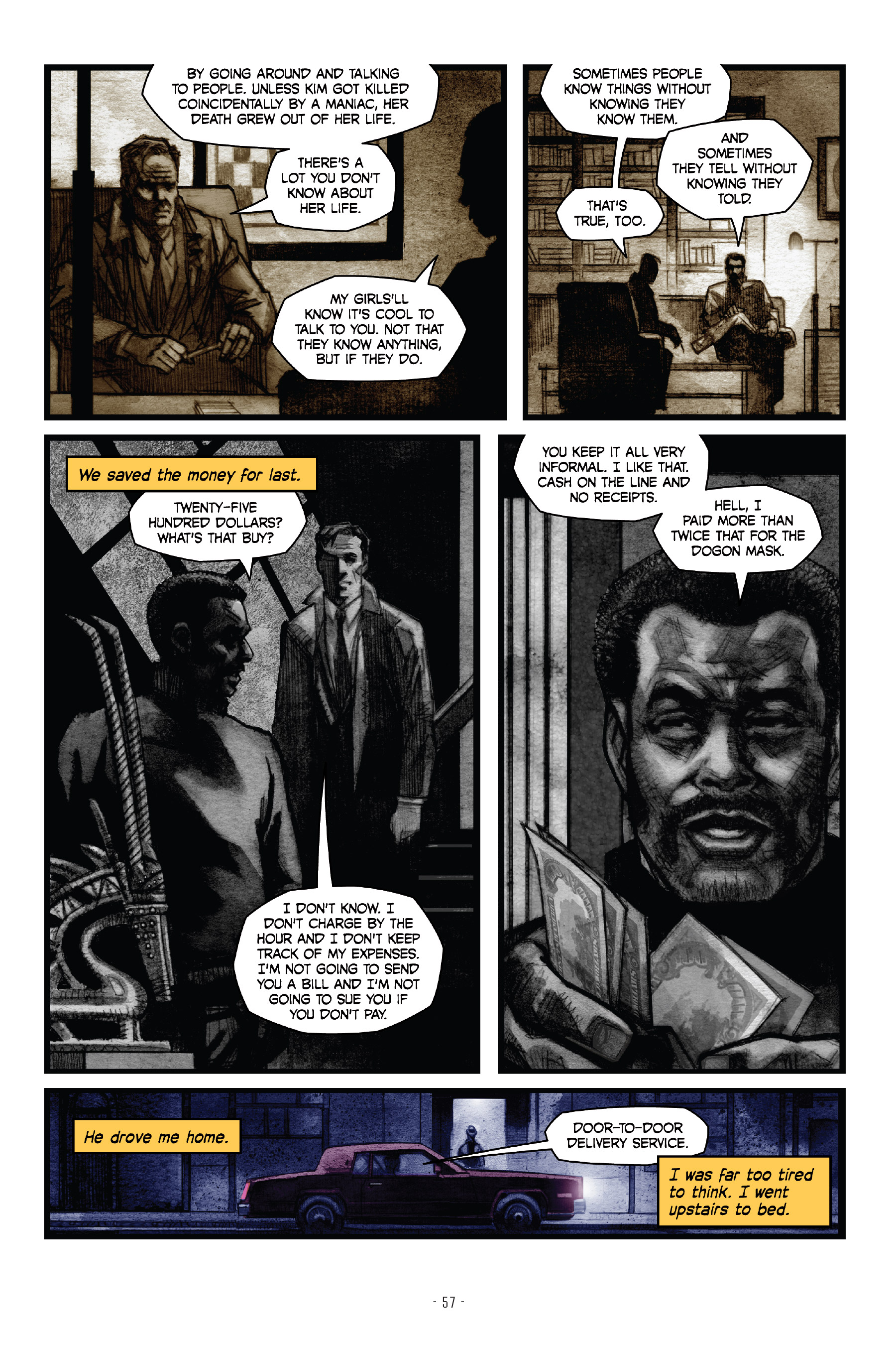 Read online Eight Million Ways To Die comic -  Issue # TPB - 56