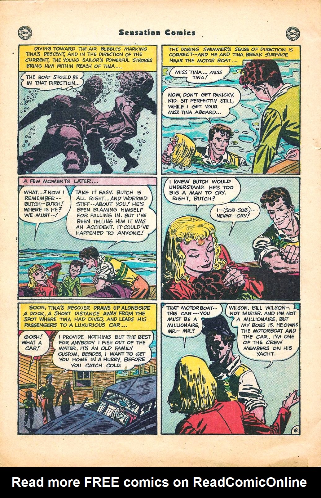 Read online Sensation (Mystery) Comics comic -  Issue #95 - 42