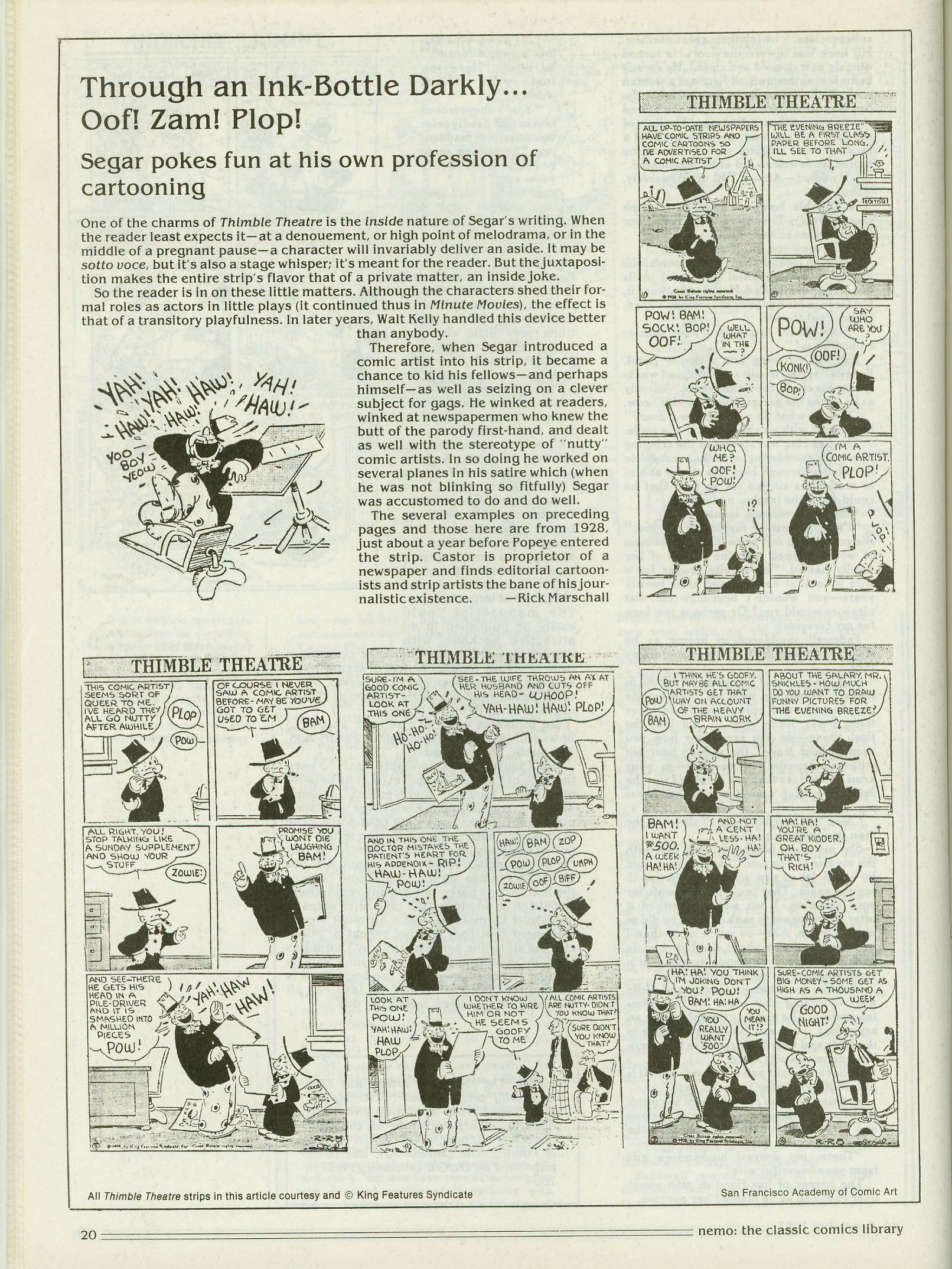 Read online Nemo: The Classic Comics Library comic -  Issue #3 - 20