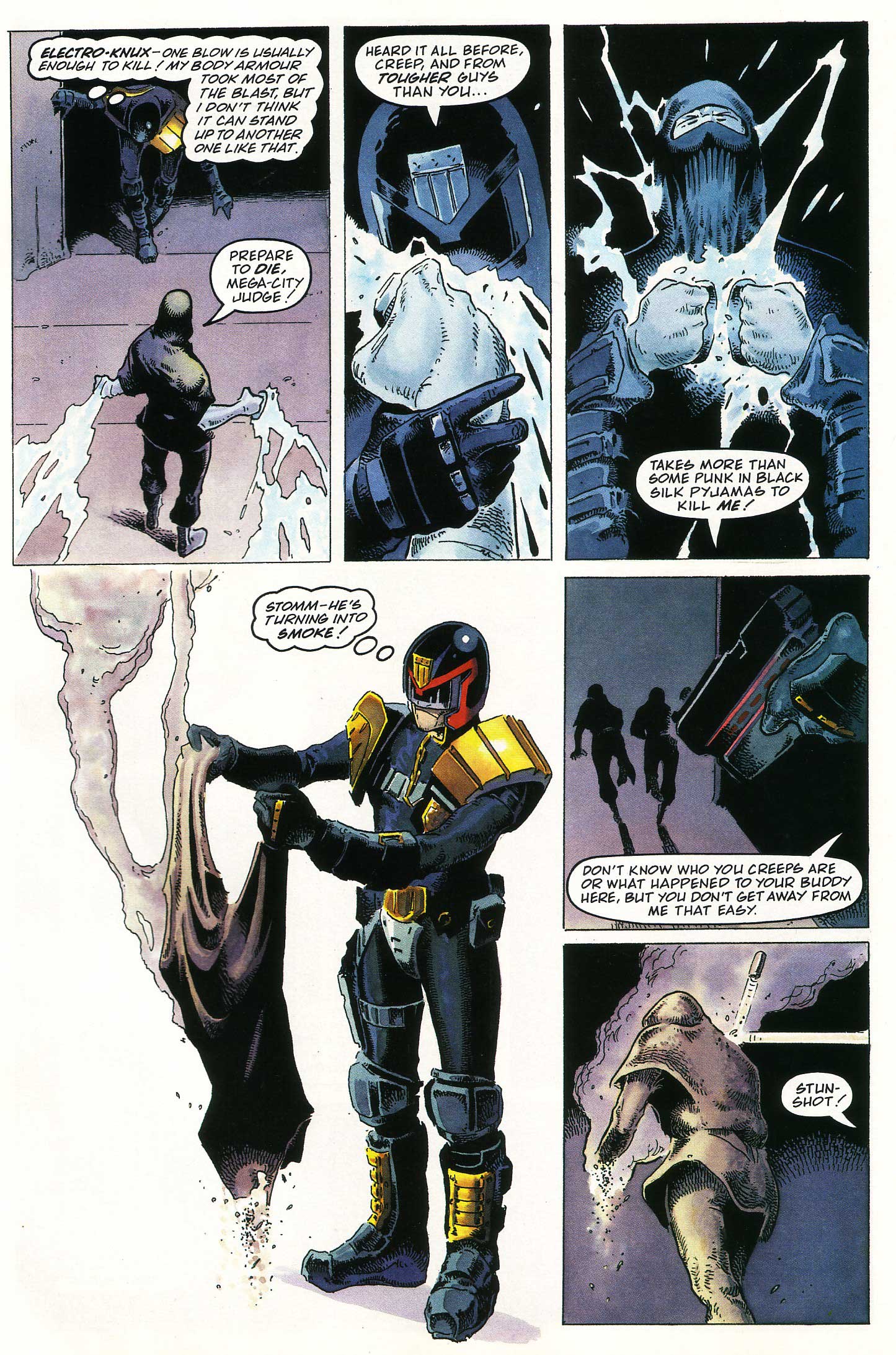 Read online Judge Dredd Lawman of the Future comic -  Issue #11 - 30